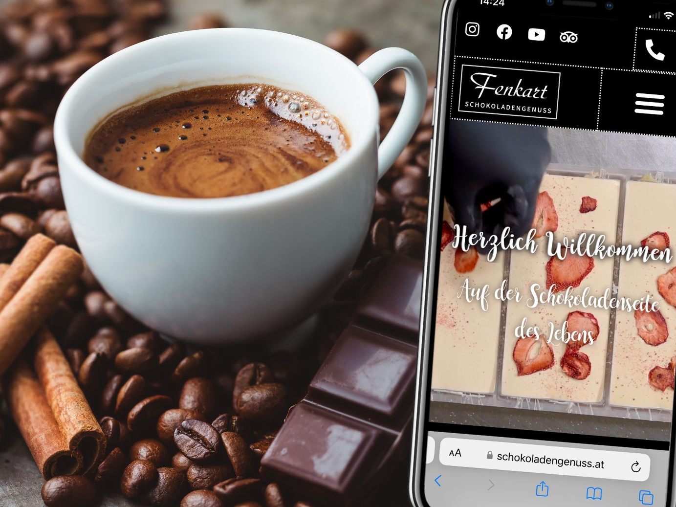 Das Schlosskaffee bietet vielfältigen Genuss.