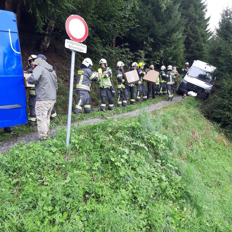 Kurioser Einsatz für die Feuerwehr Schruns.