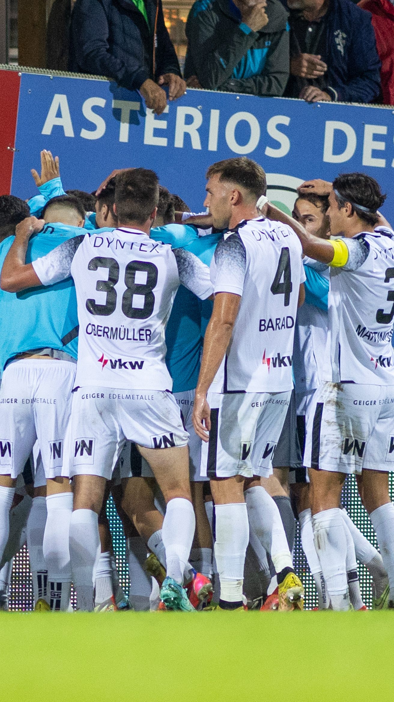 Die Bregenzer jubelten auch im zweiten Spiel nach dem Aufstieg über einen Sieg.