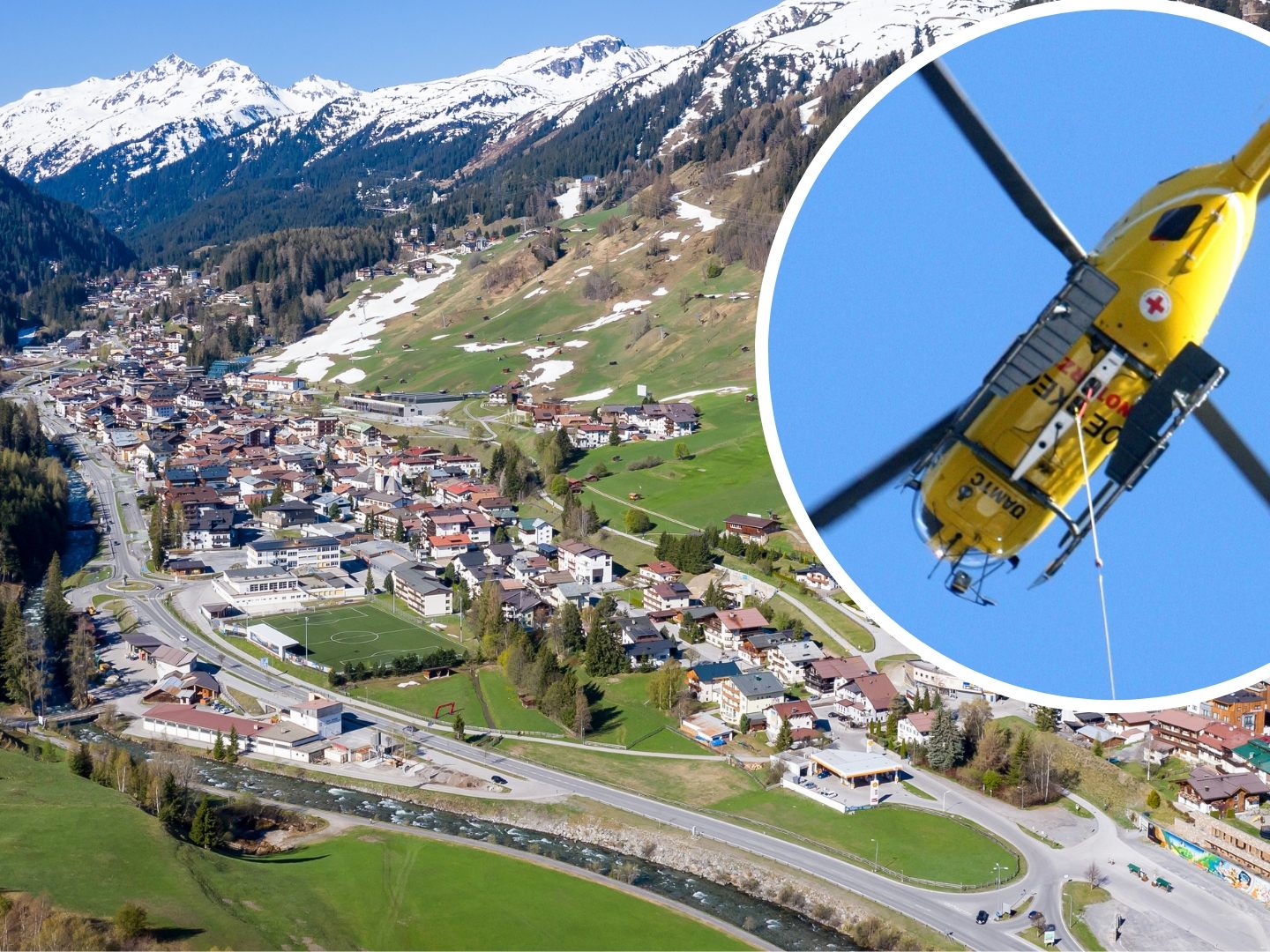 Eine Alpinistin stürzte in St. Anton am Arlberg in den Tod.