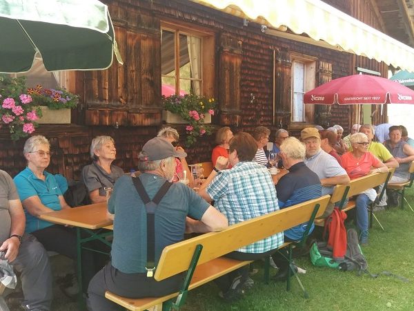 PVÖ St. Gallenkirch: Brunch in der Alpe Buacha PVÖ St. Gallenkirch: Brunch in der Alpe Buacha