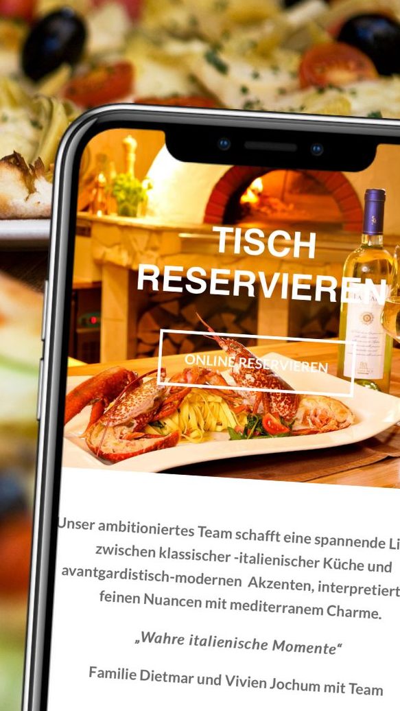 Besuchen Sie das Ristorante Trentino, wo die Sonne auf den Teller scheint und der Gaumen jubiliert.