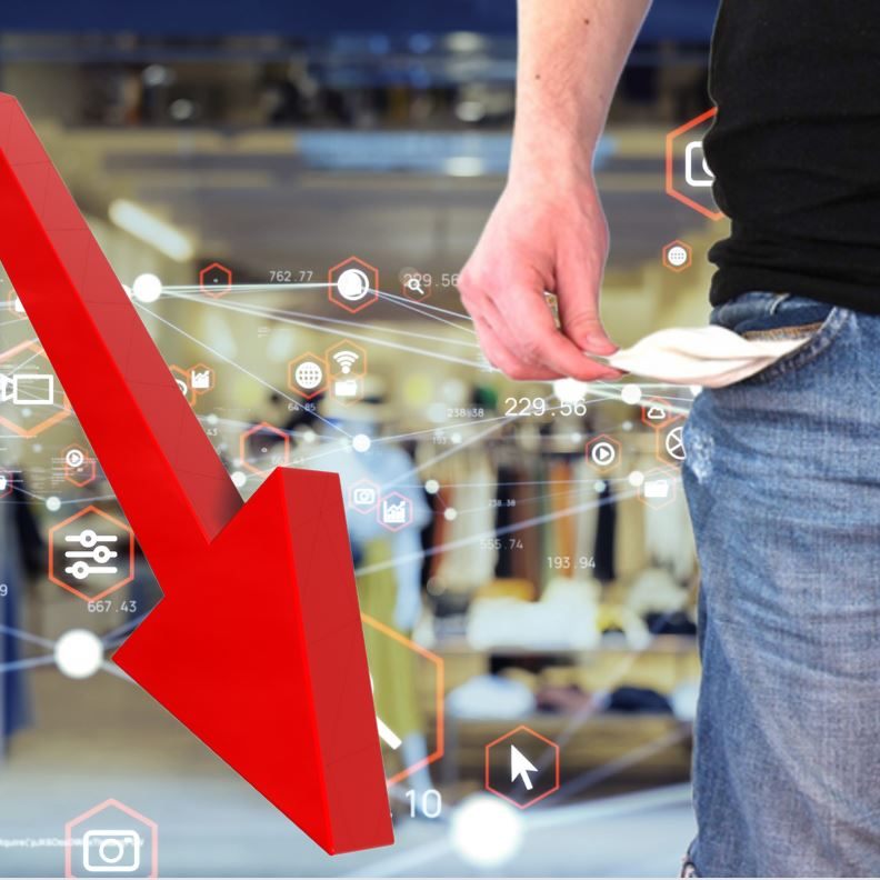 Kein reales Wachstum im Halbjahr im Einzelhandel