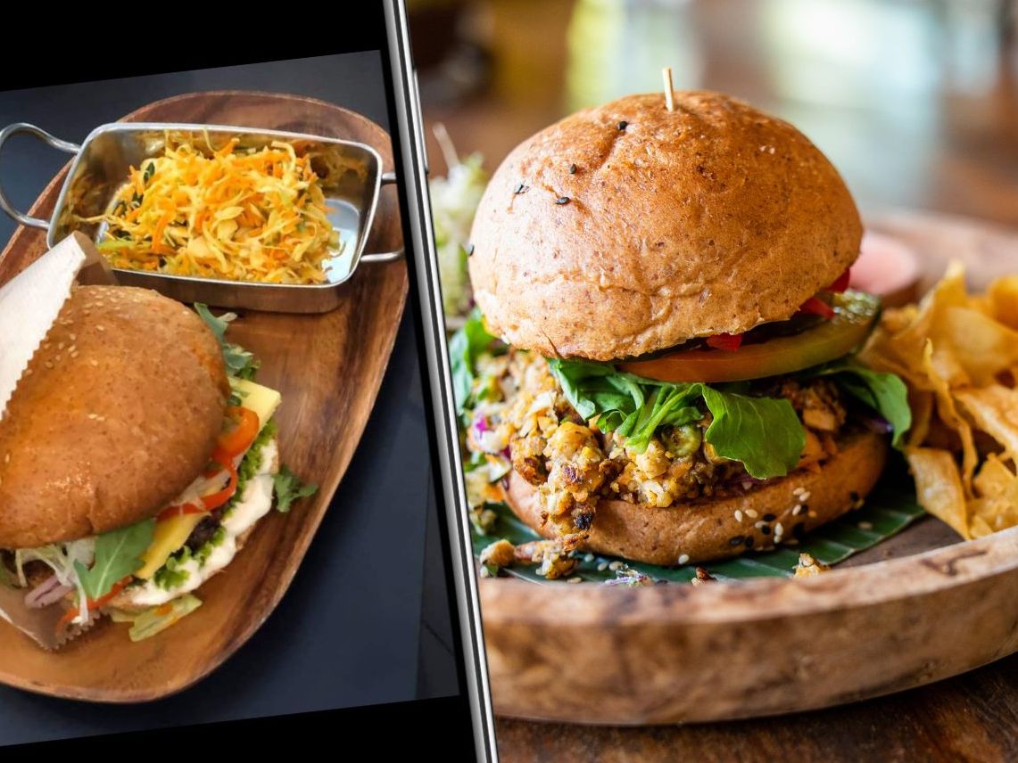 Im Vegan Burger in Dornbirn dreht sich alles um pflanzenbasierte Ernährung. Im Vegan Burger in Dornbirn dreht sich alles um pflanzenbasierte Ernährung.