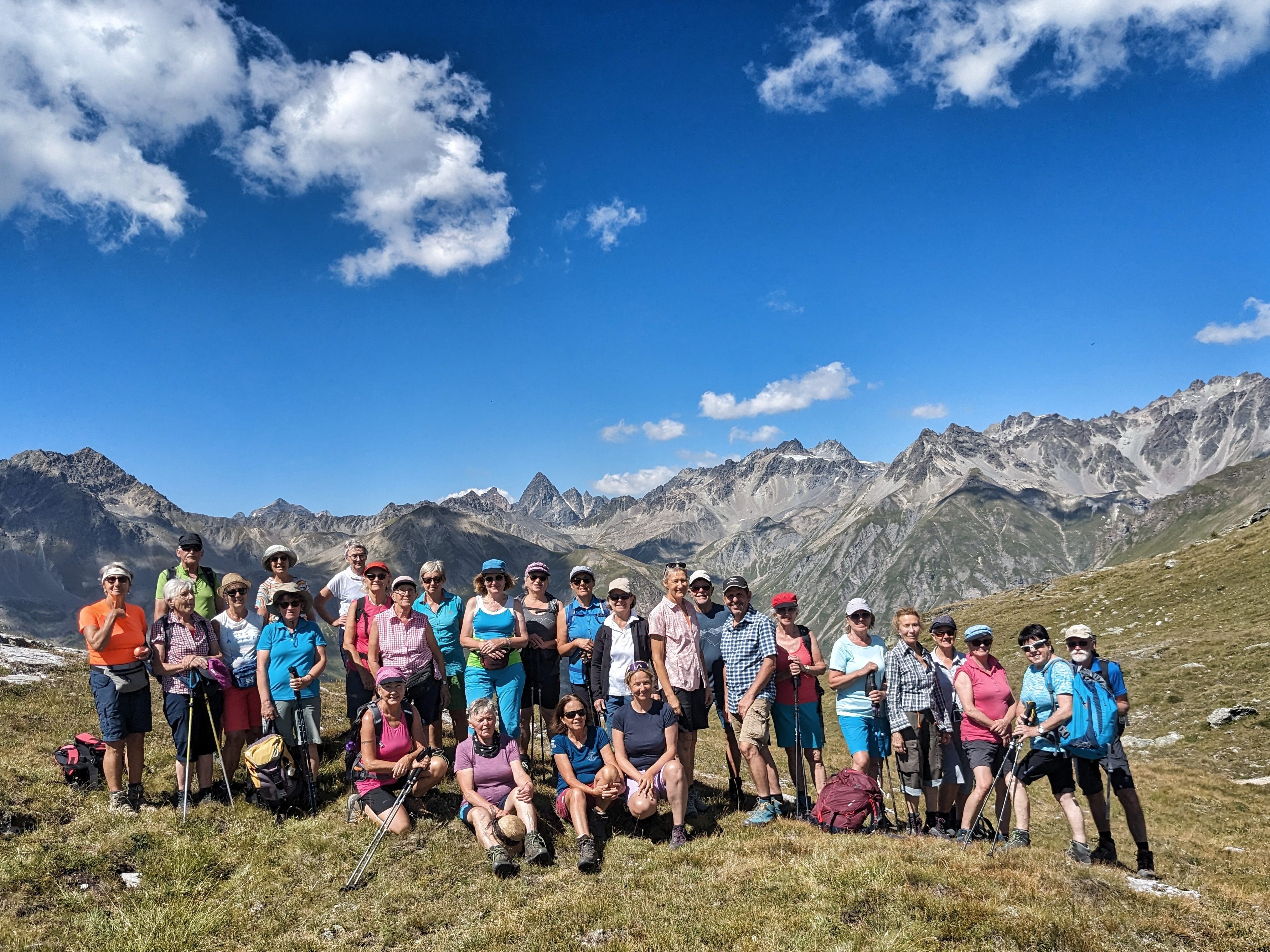 Eine schöne Wanderwoche in Nauders-Reschen erlebten unsere Wanderfreunde