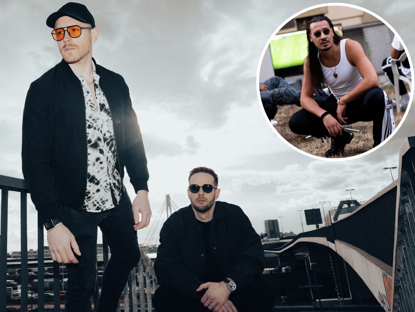Felix Brunhuber und Florian Fellier arbeiten mit Superstars wie Apache 207 zusammen.