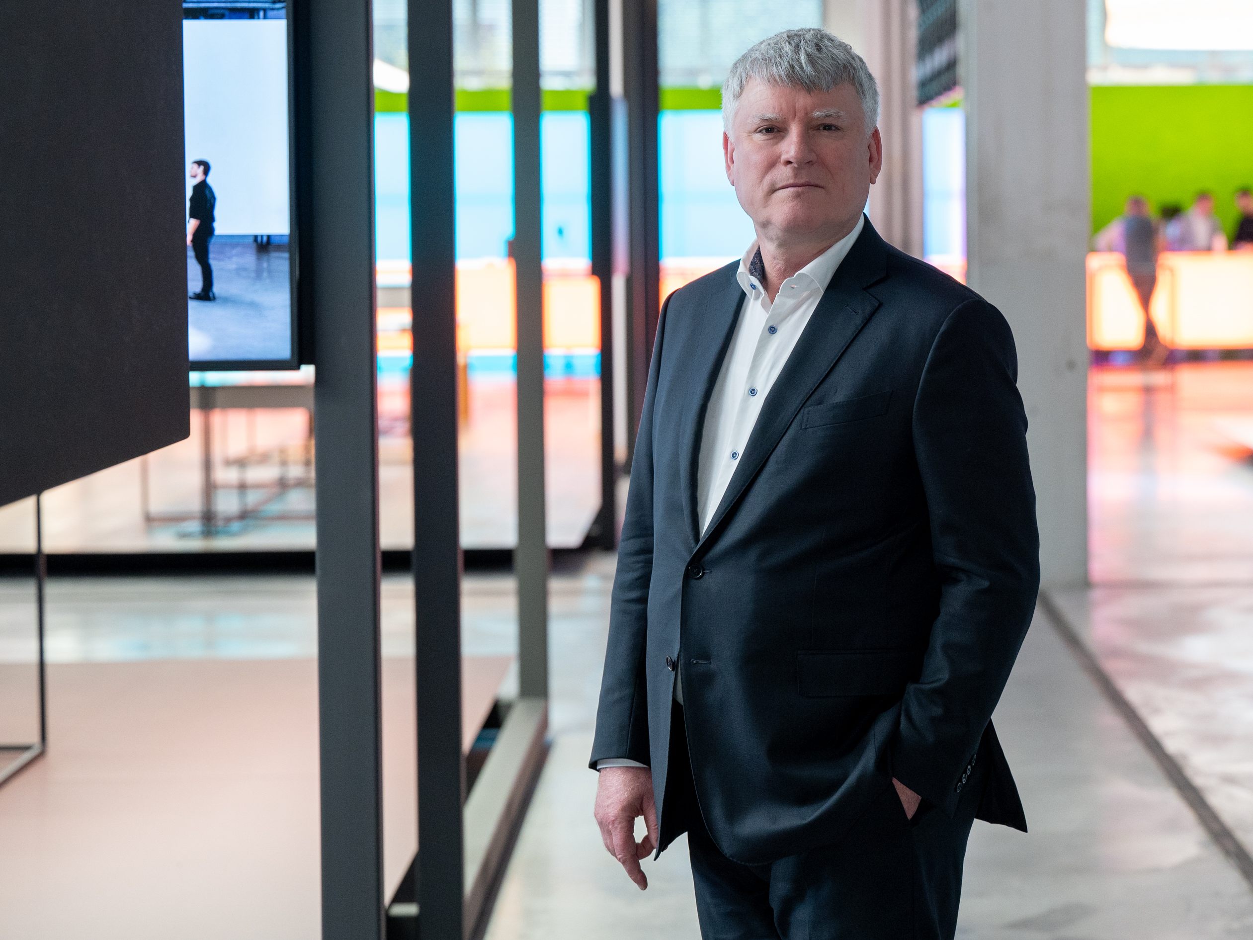 Zumtobel CEO Alfred Felder muss einen deutlichen Rückgang des Gruppenumsatzes im ersten Vierteljahr hinnehmen.
