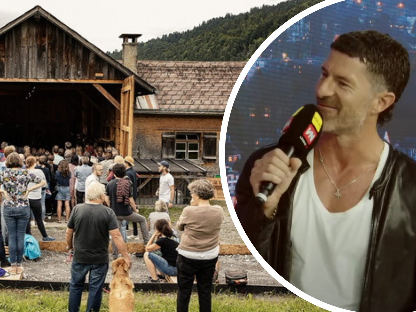 Kurator Alfred Vogel bei "Vorarlberg LIVE".