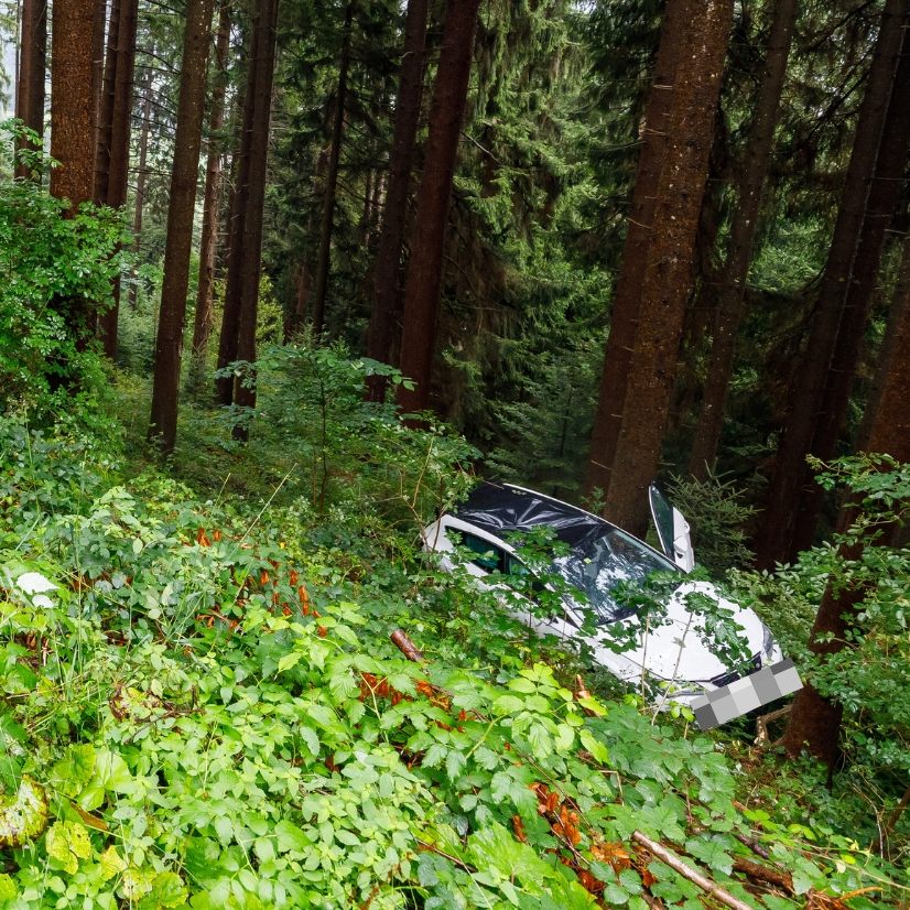 Die 21-Jährige musste einem Reh ausweichen.