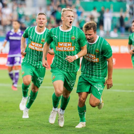 Jubelbilder in Grün-Weiß