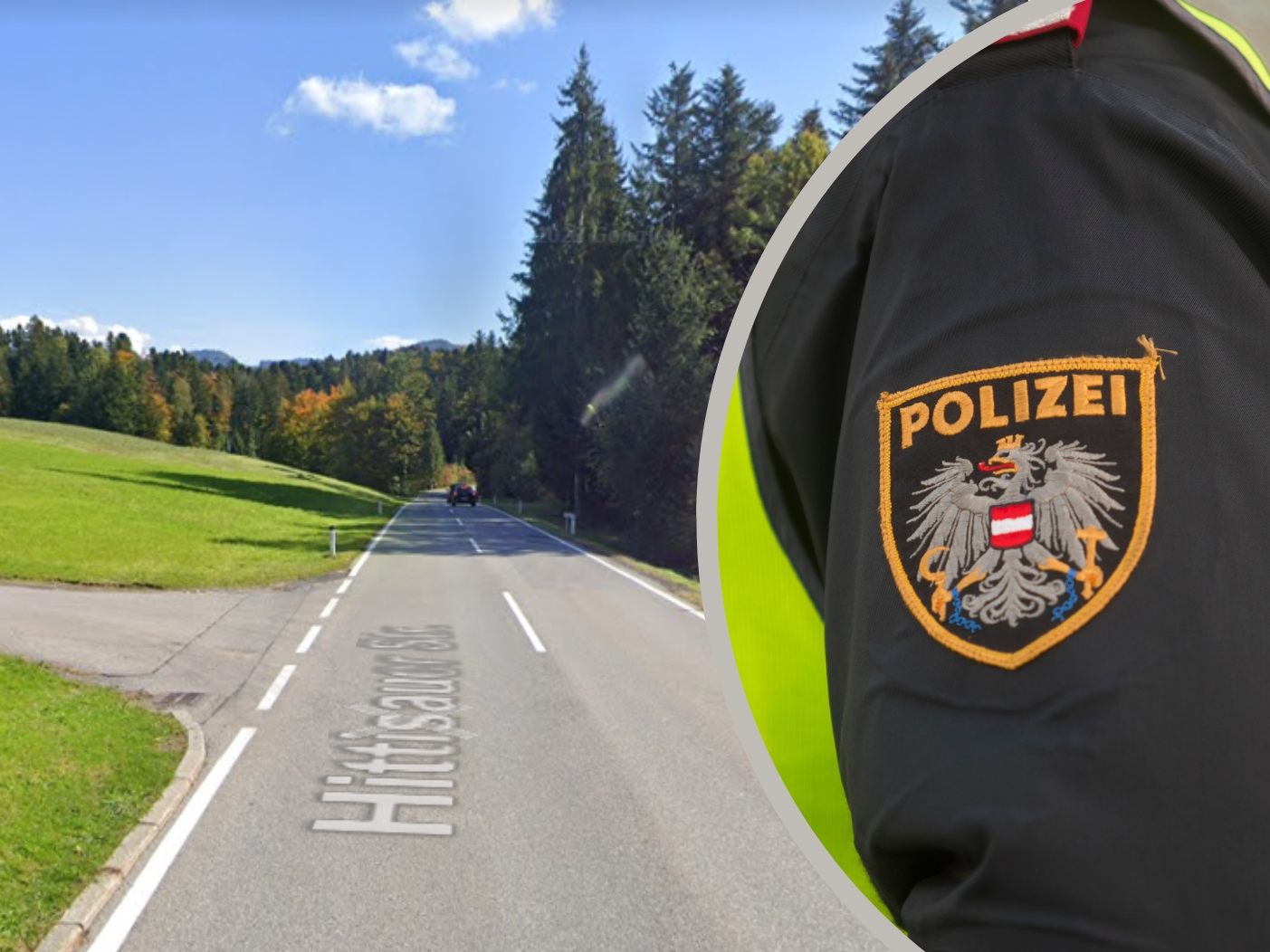 Der Motorradfahrer wurde schwer verletzt.