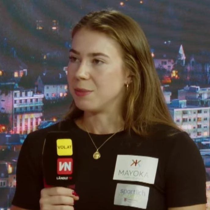 Isabel Posch bei "Vorarlberg LIVE".