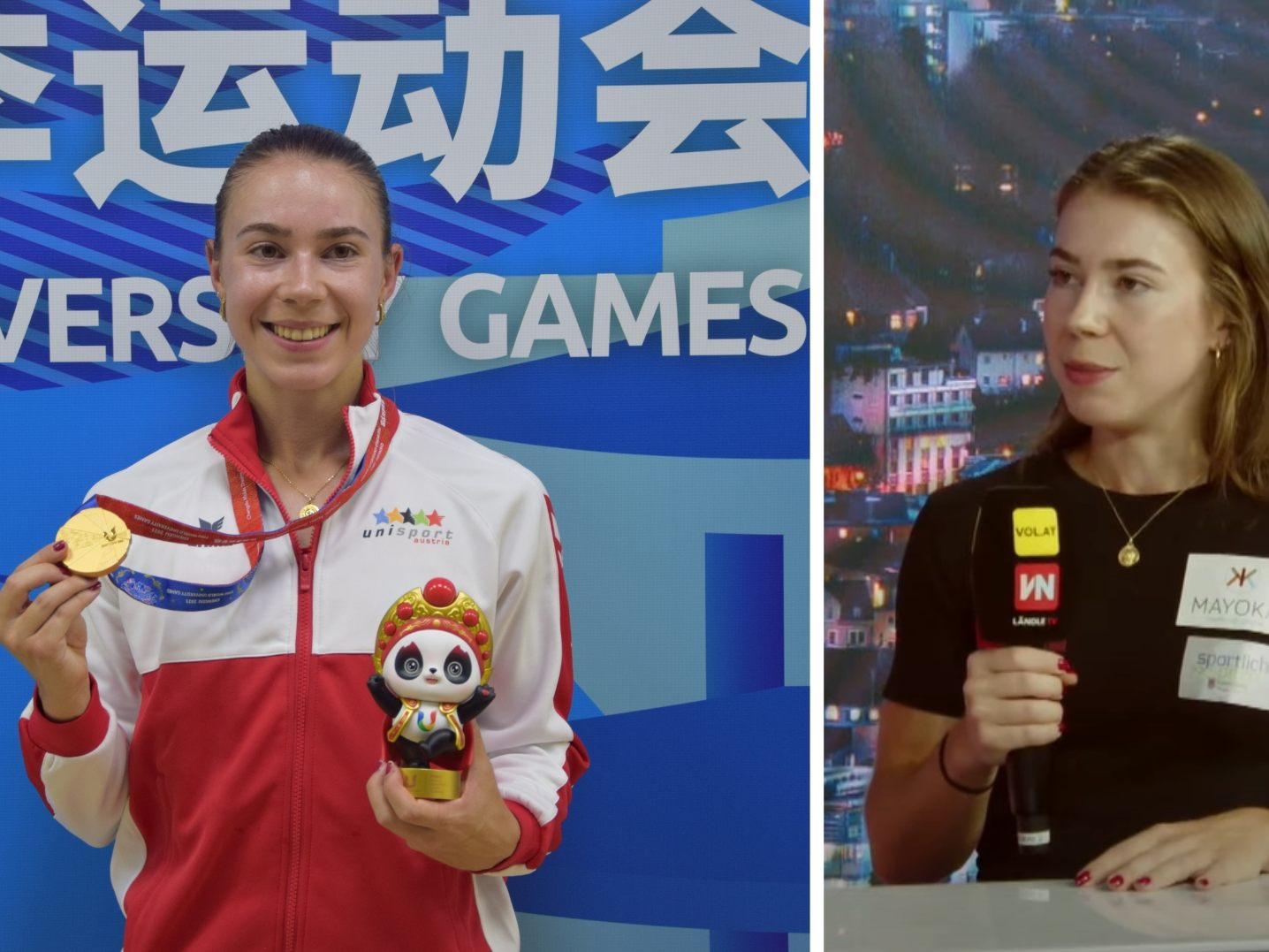 Isabel Posch bei "Vorarlberg LIVE". Isabel Posch bei "Vorarlberg LIVE".