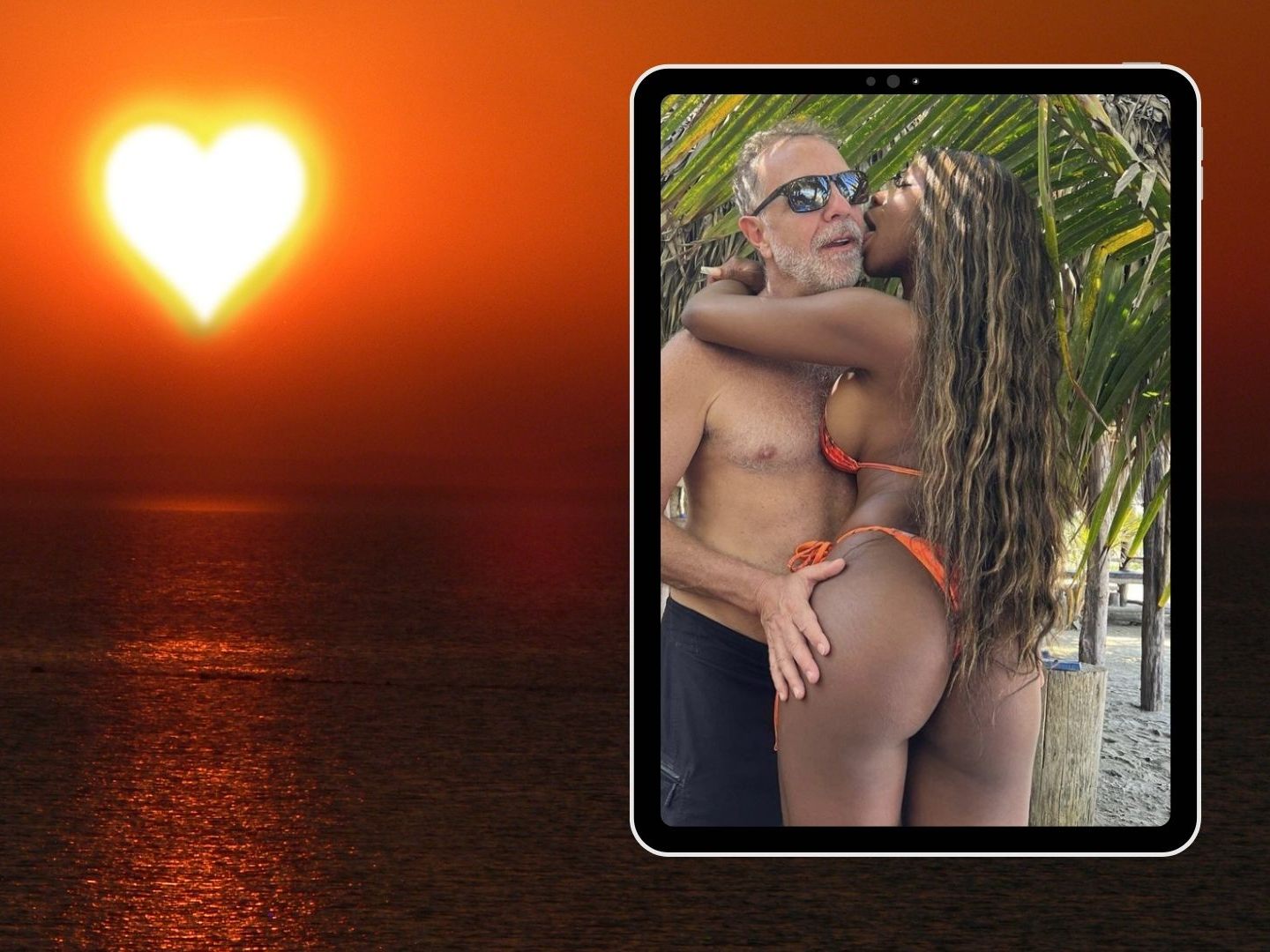 Liebe trotz Altersunterschied: Claudio und Semie.