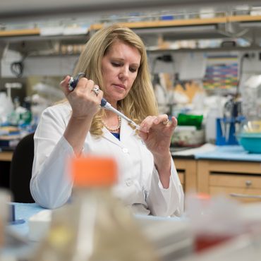 Forschungsleiterin Dr. Linda Malkas.