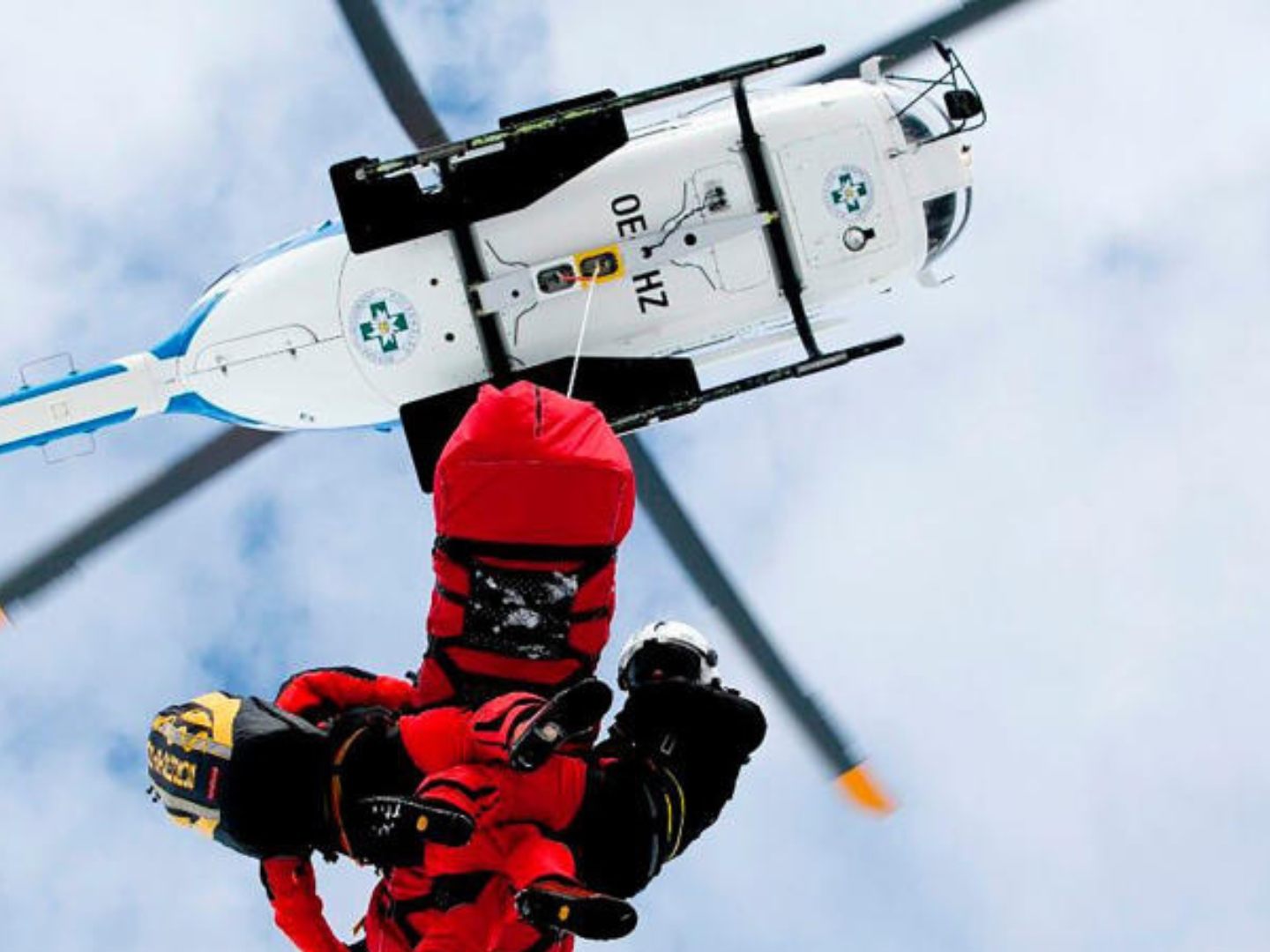 Die Verletzte wurde mit dem Gallus 1 ins Krankenhaus geflogen.