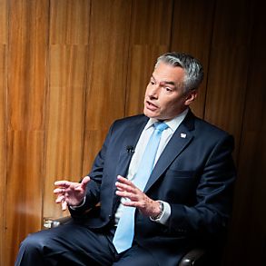 Der Bundeskanzler schloss den Reigen der Sommergespräche ab