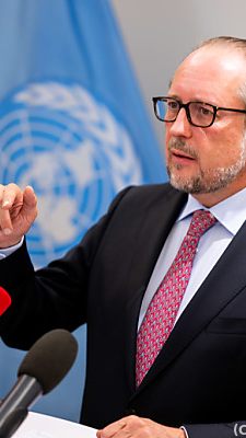 Außenminister Schallenberg bei UNO-Generaldebatte in New York