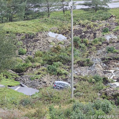 Weitere Erdrutsche können derzeit nicht ausgeschlossen werden