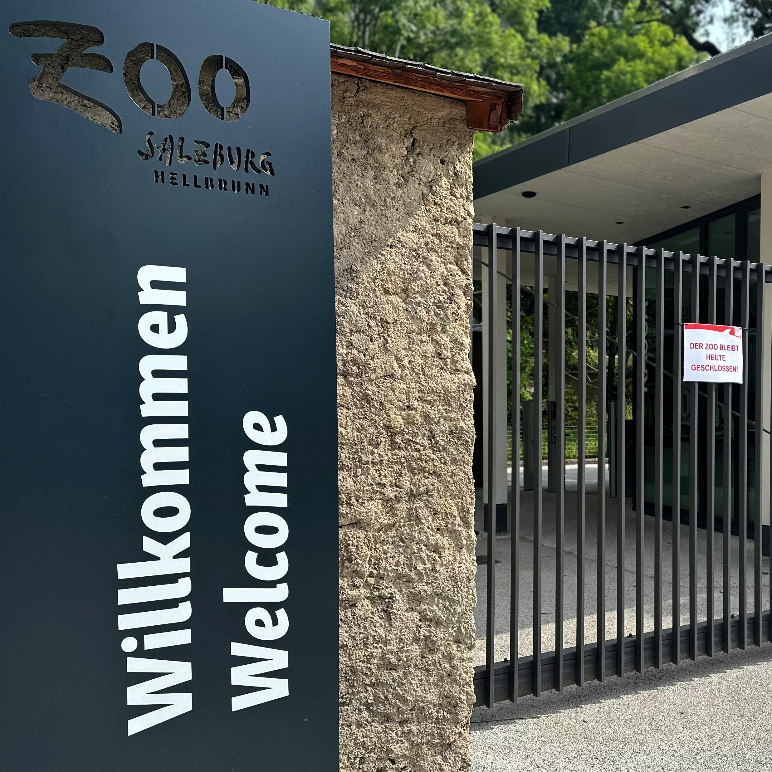 Drei Tage blieb der Zoo Salzburg geschlossen.