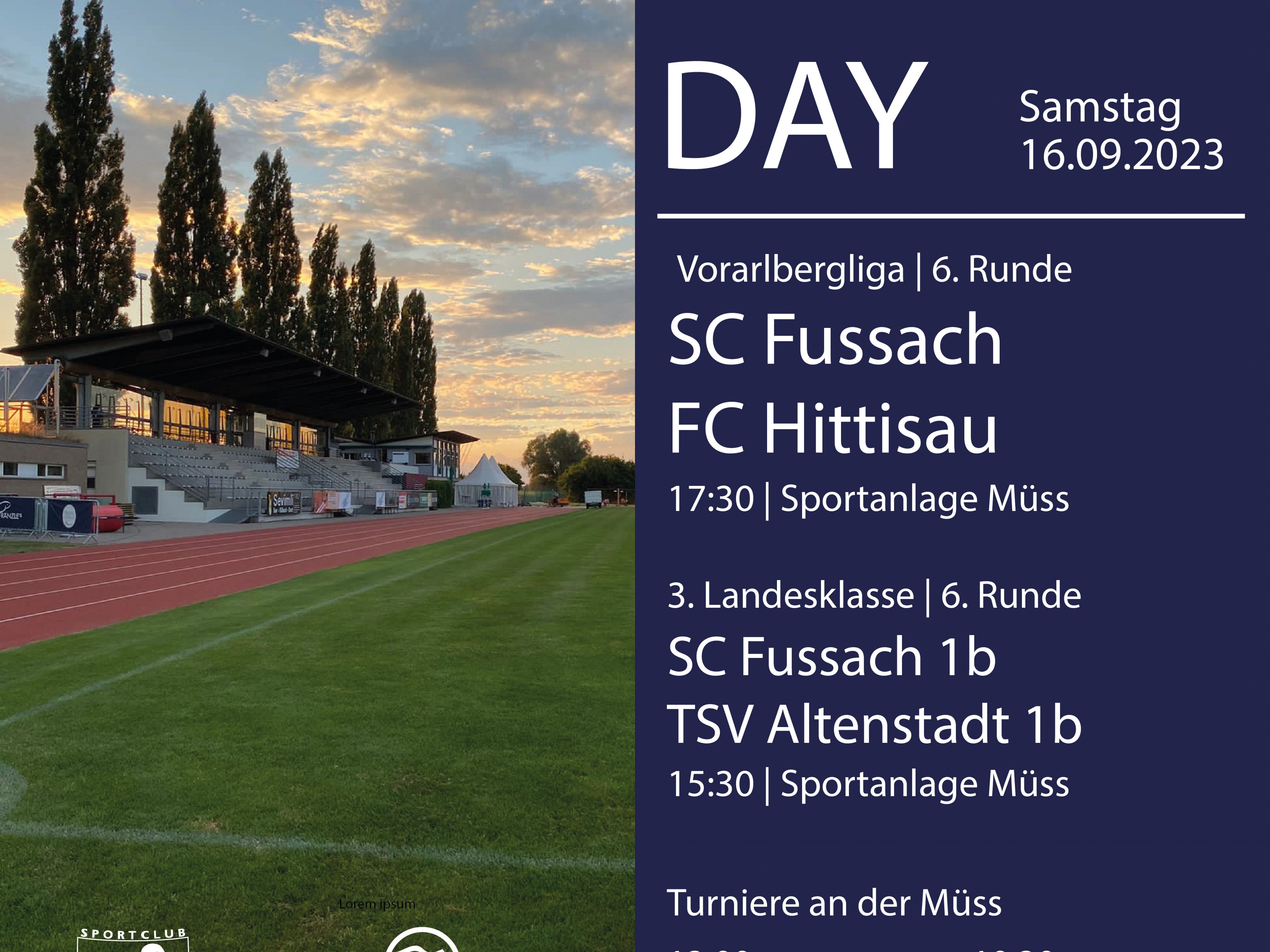 +Heimspiel-Samstag am 16.09.23+
