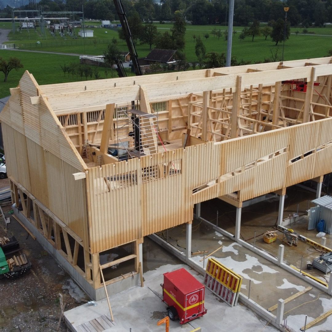 Unfall auf Baustelle in Dornbirn