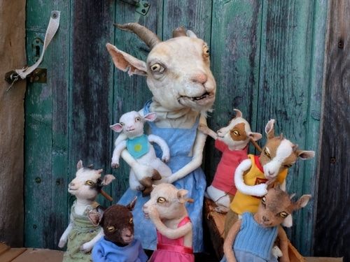 Herr Wolf und die sieben Geißlein