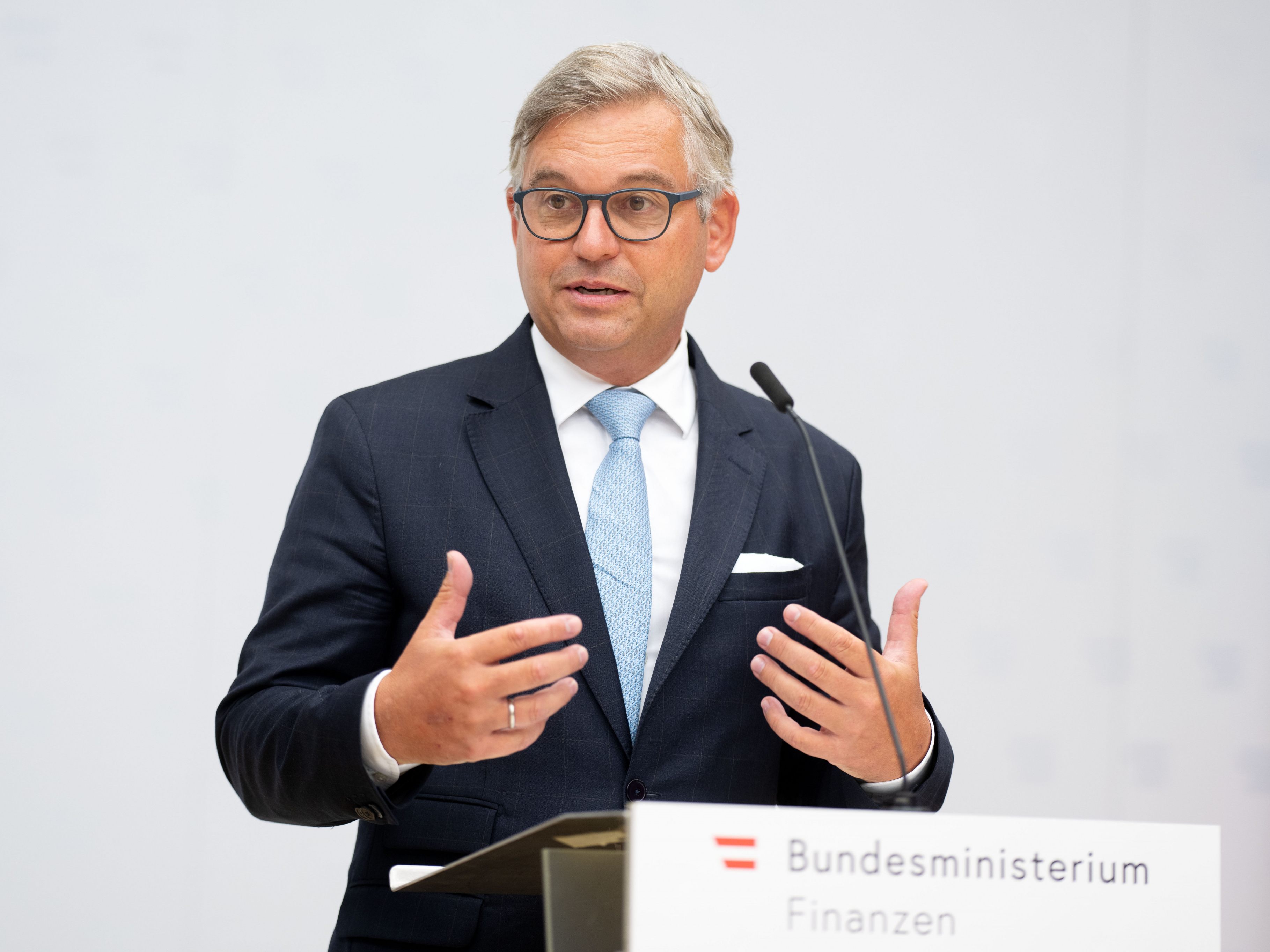 Im Bild: Finanzminister Magnus Brunner.