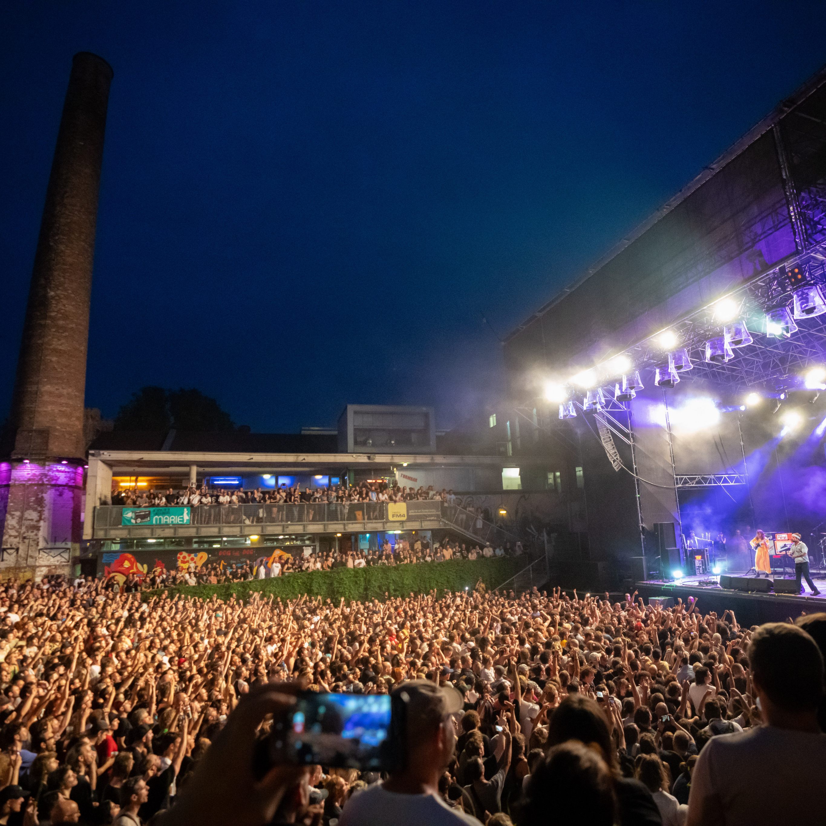 Die Konzerte in der Arena Wien haben lange Zeit niemanden gestört.