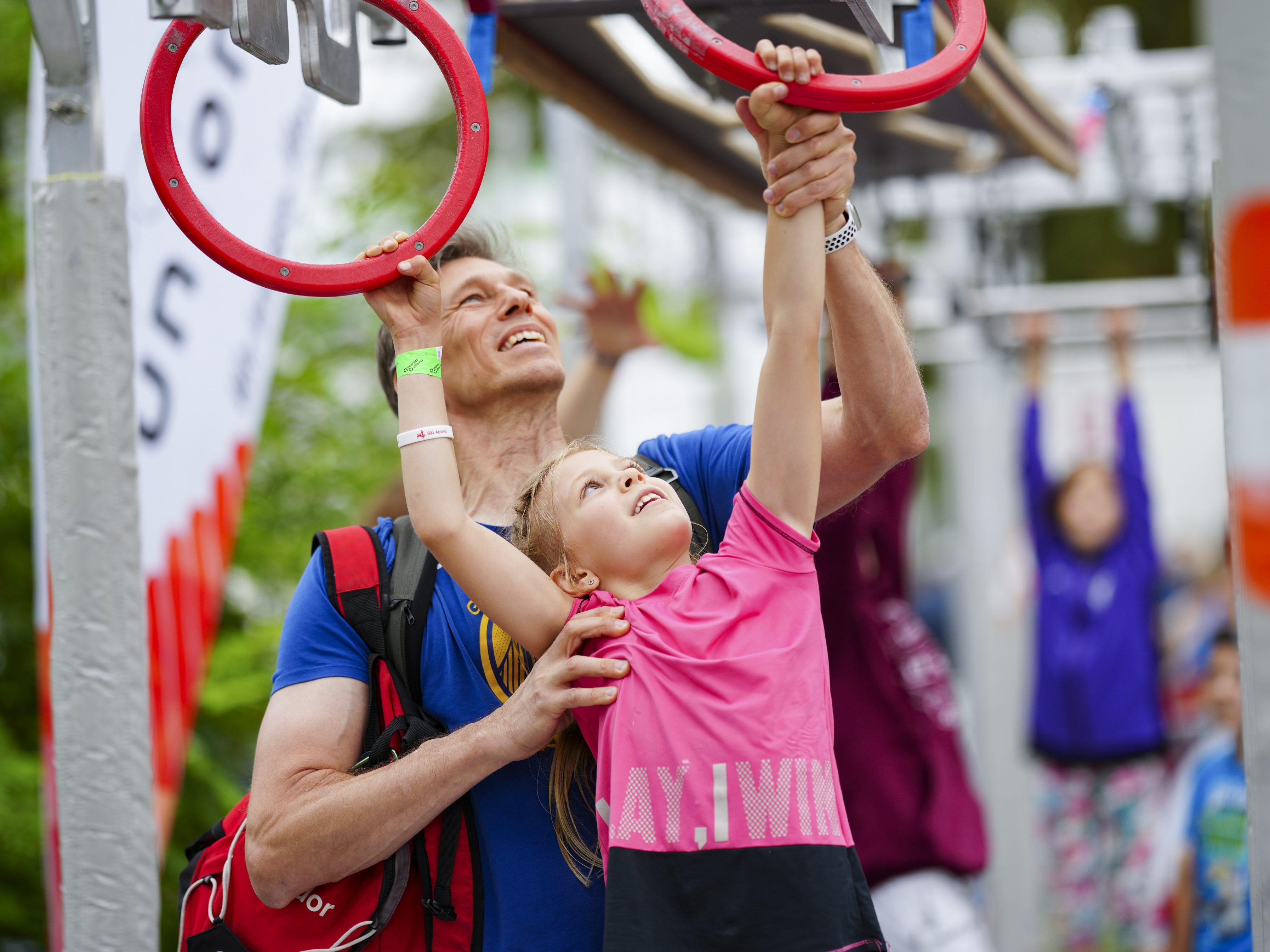 Tag des Sports lockte viele Besucher an. Tag des Sports lockte viele Besucher an.