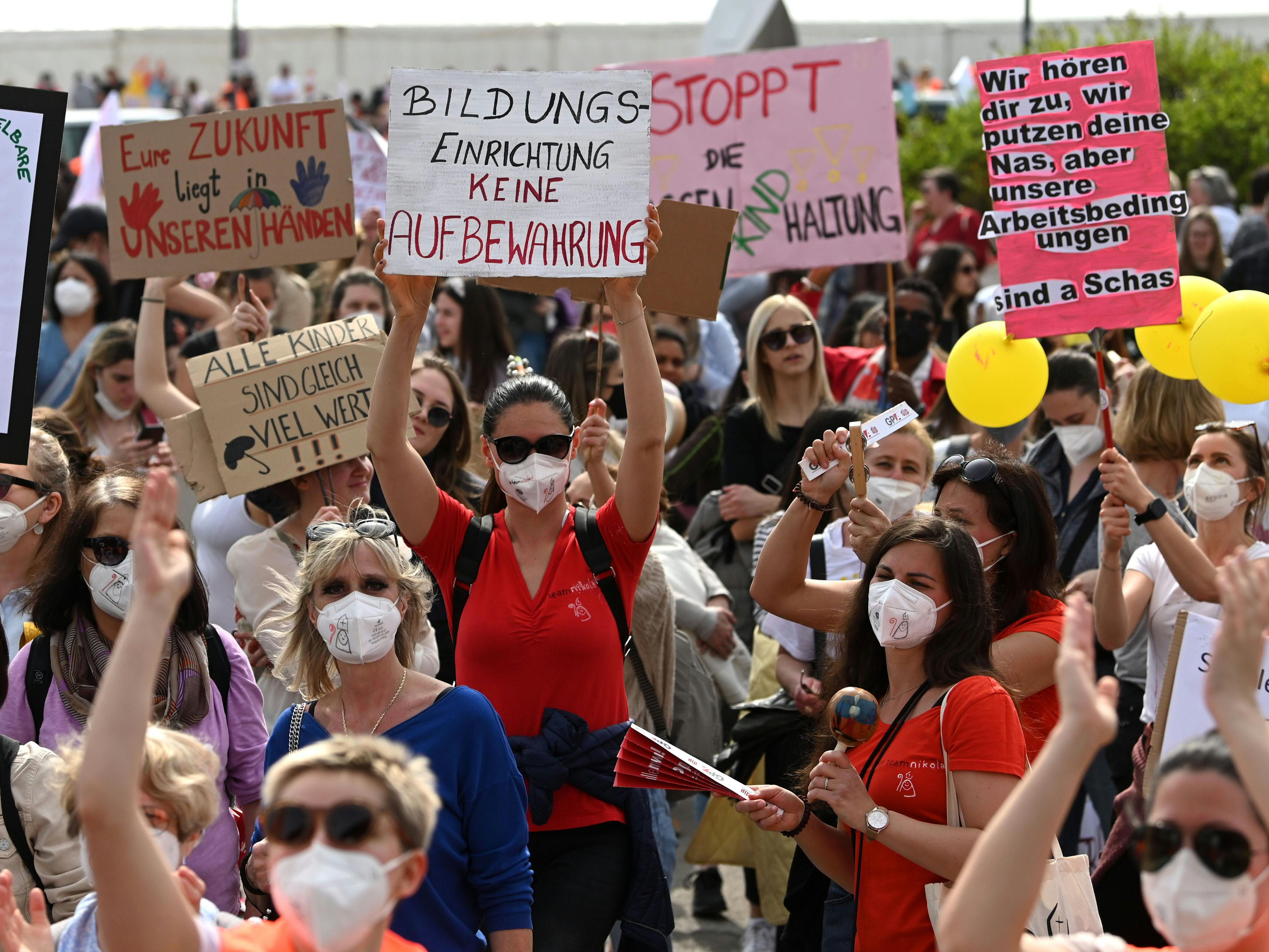 Am 24. Oktober bleiben die meisten privaten Kindergärten und Horte geschlossen, um gegen die Rahmenbedingungen zu demonstrieren.