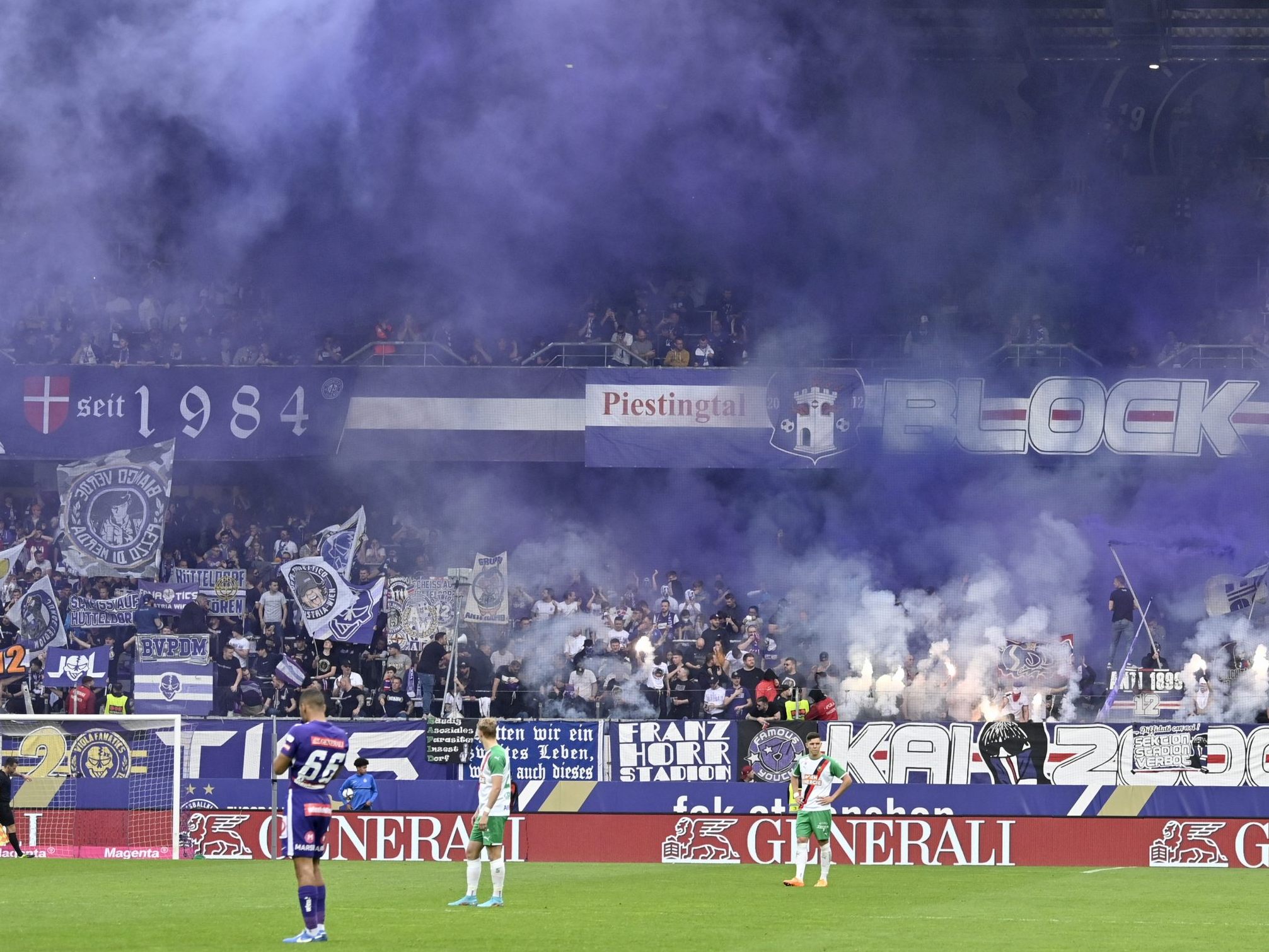 In der Generali Arena empfängt die Austria Rapid.