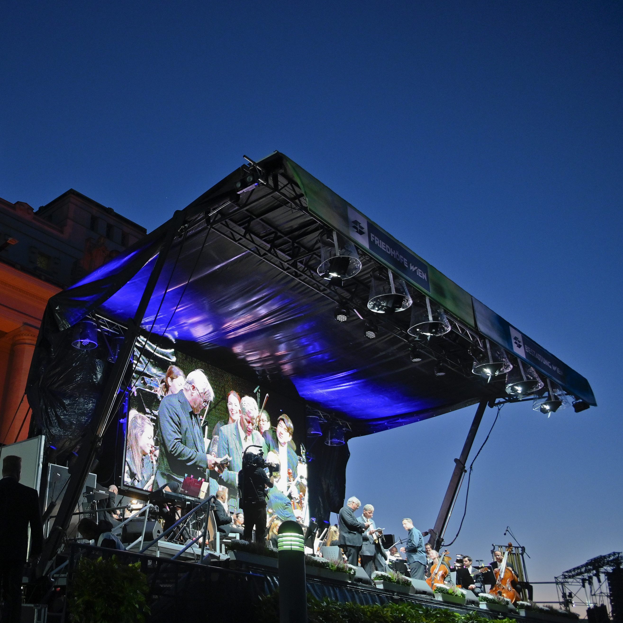 Am 6. September 2023 findet das Konzert "Nachklang 2023" vor der Karl-Borromäus-Kirche am Wiener Zentralfriedhof statt.