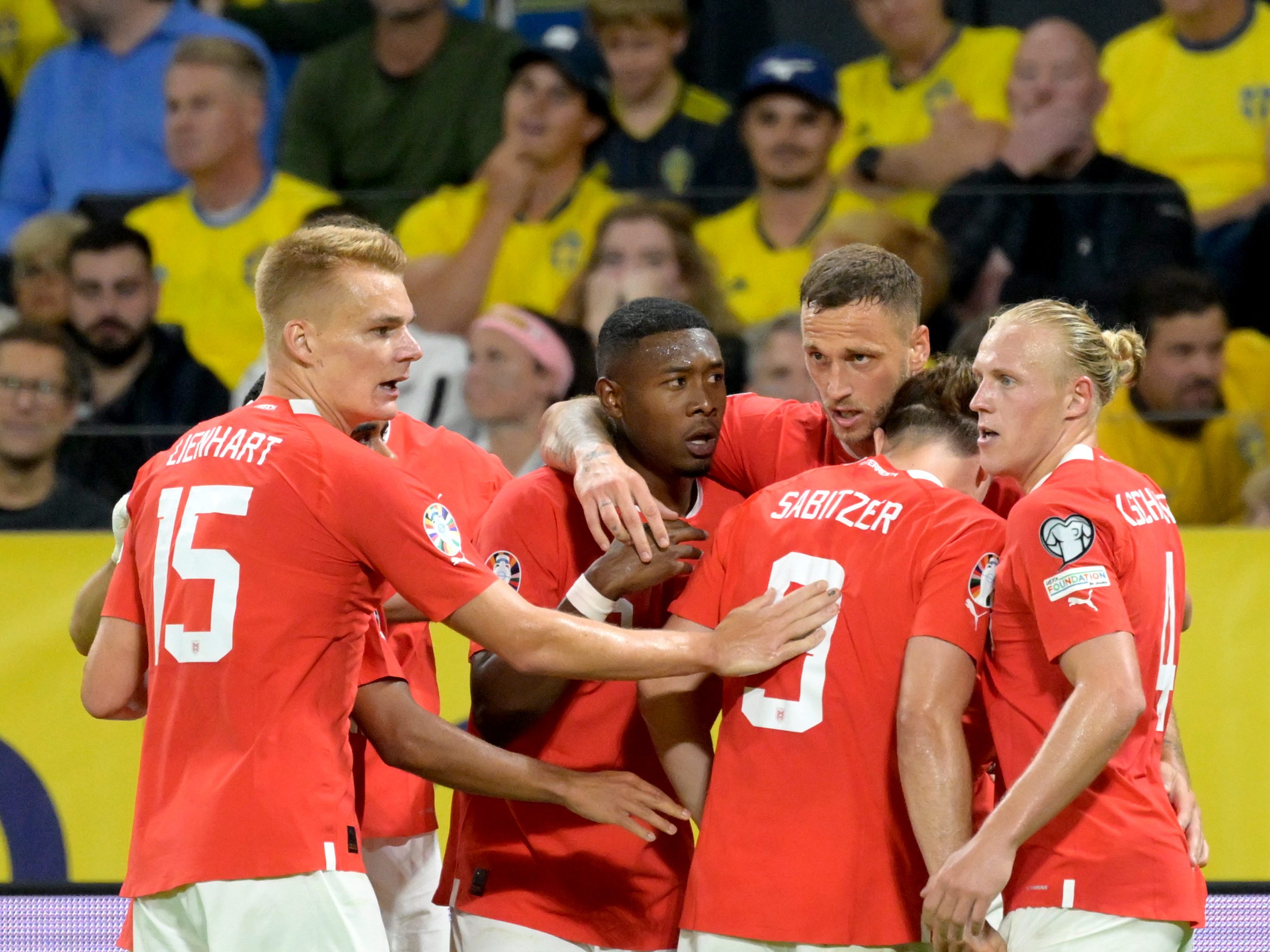 Österreich belegt in der FIFA-Weltrangliste Platz 25.