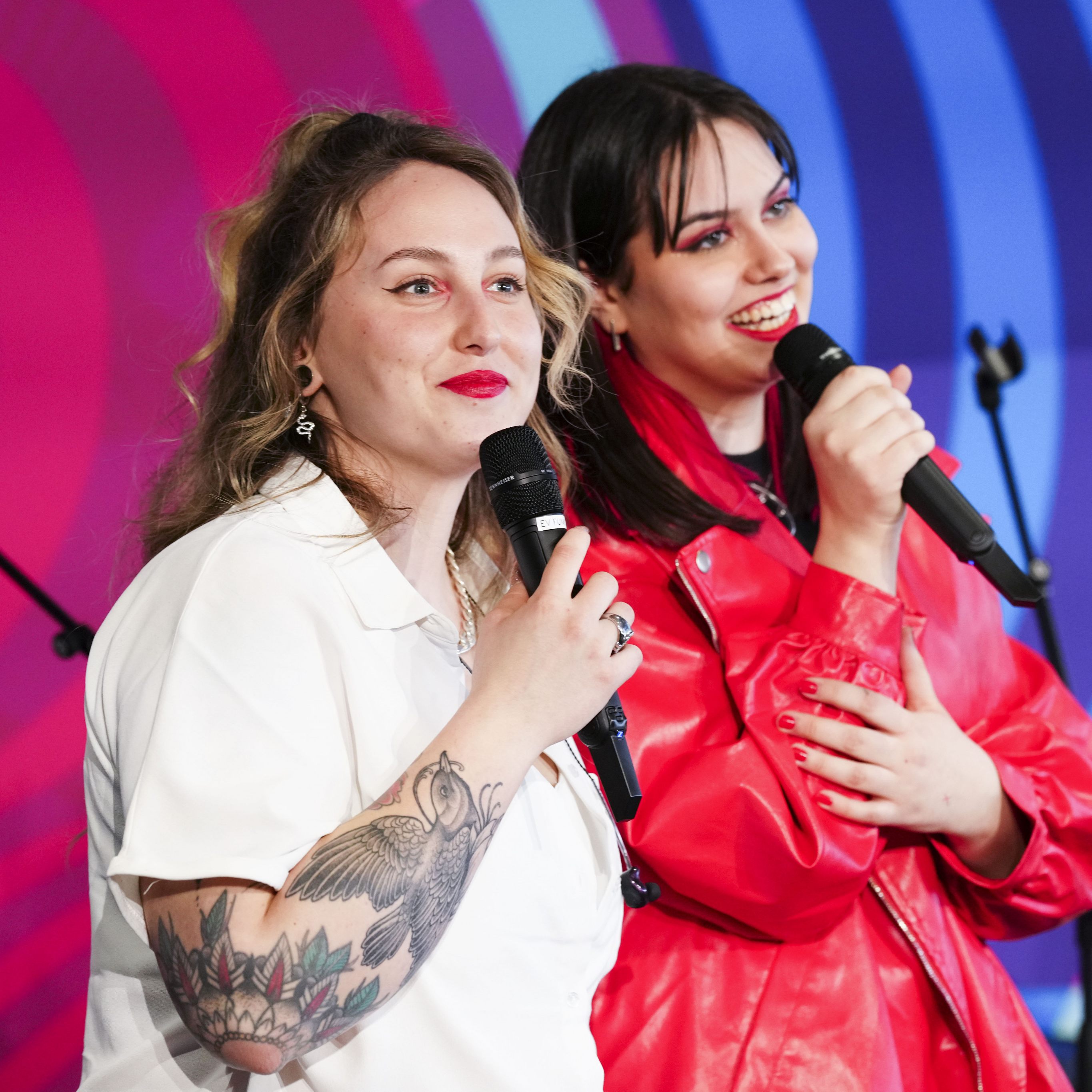 Teya & Salena im April vor dem Song Contest.