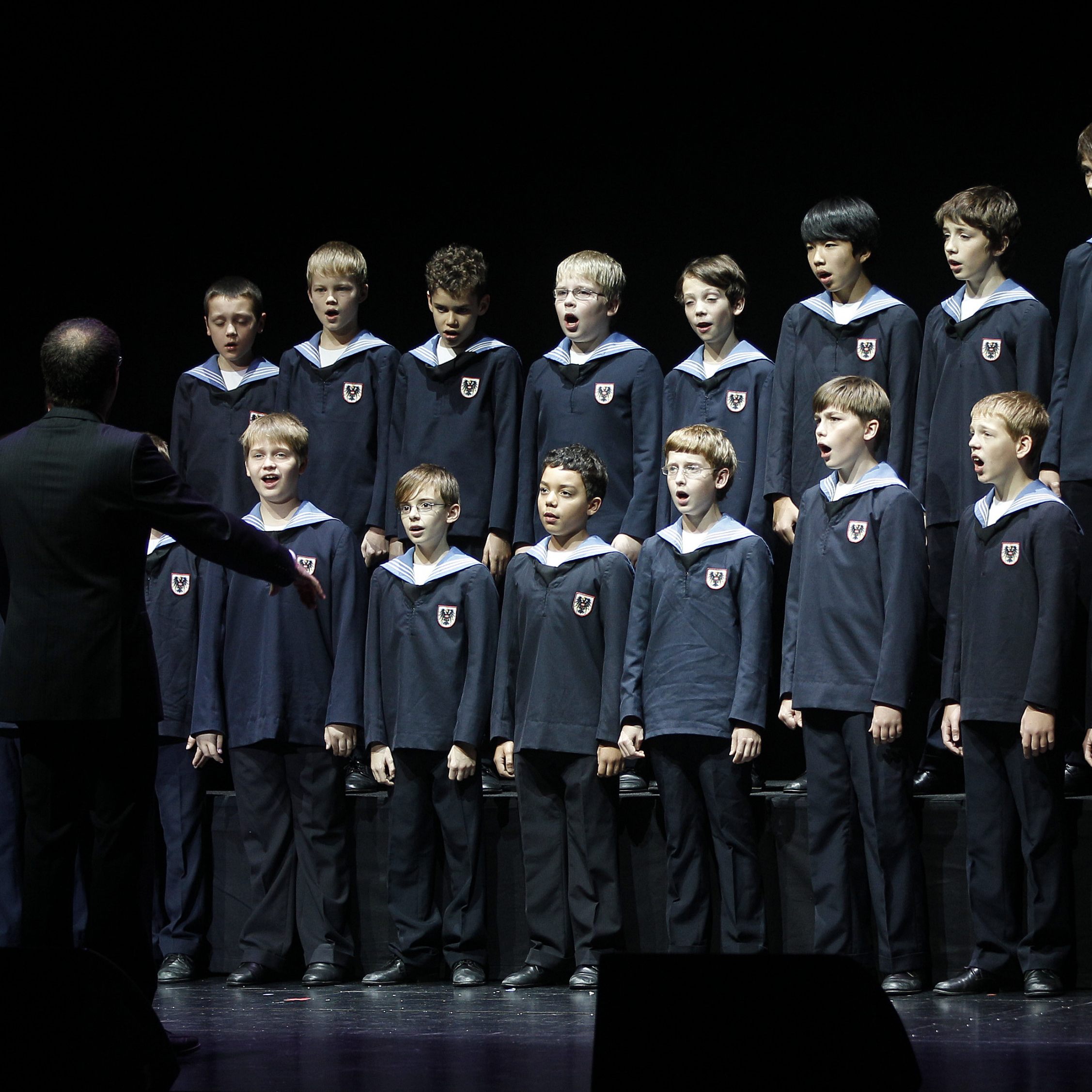 Die Wiener Sängerknaben treten in der Stadthalle auf.