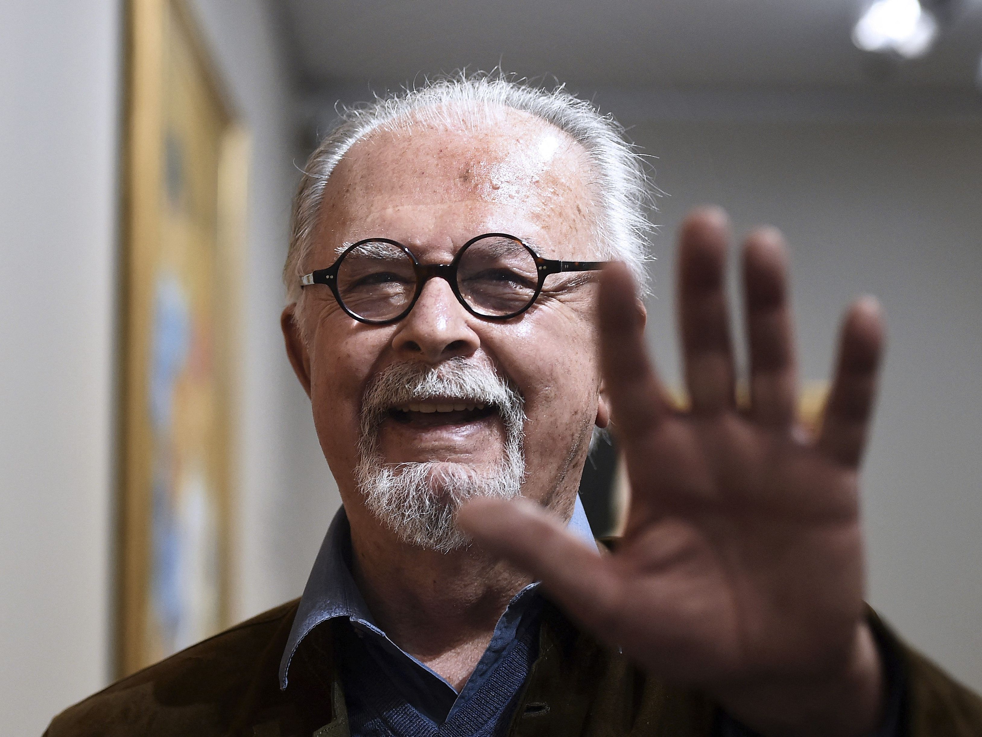 Fernando Botero - hier im Jahr 2017 - wurde 91 Jahre alt.