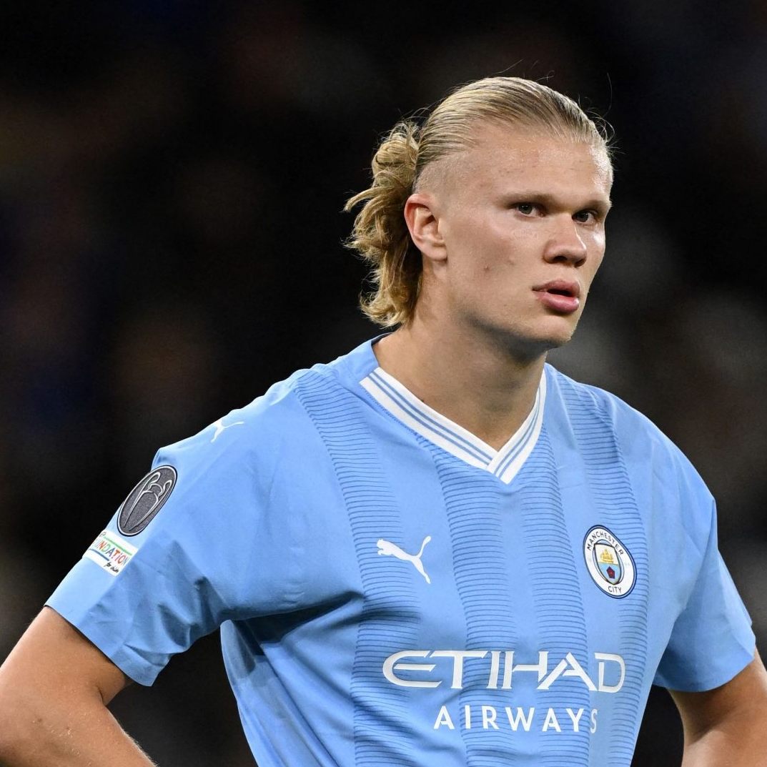 Erling Haaland wurde von einer KI "erschossen".