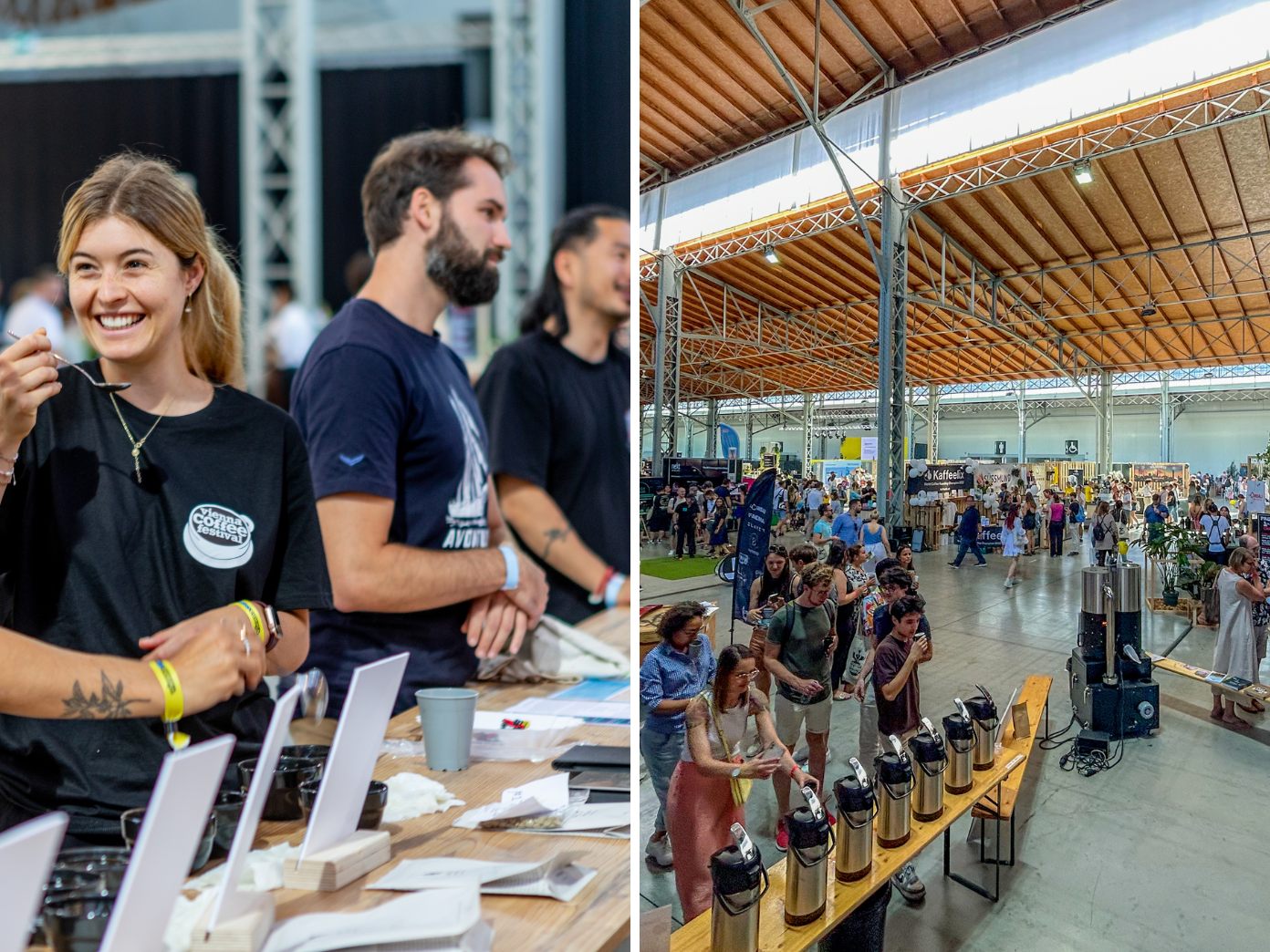 Das war das Vienna Coffee Festival in der Wiener Marx Halle, Das war das Vienna Coffee Festival in der Wiener Marx Halle,