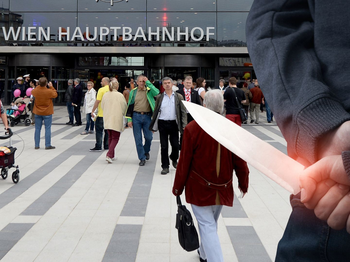 Der 16-Jährige versprach sich von dem Messerangriff auf Passanten am Hauptbahnhof in Wien "das Paradies". Der 16-Jährige versprach sich von dem Messerangriff auf Passanten am Hauptbahnhof in Wien "das Paradies".