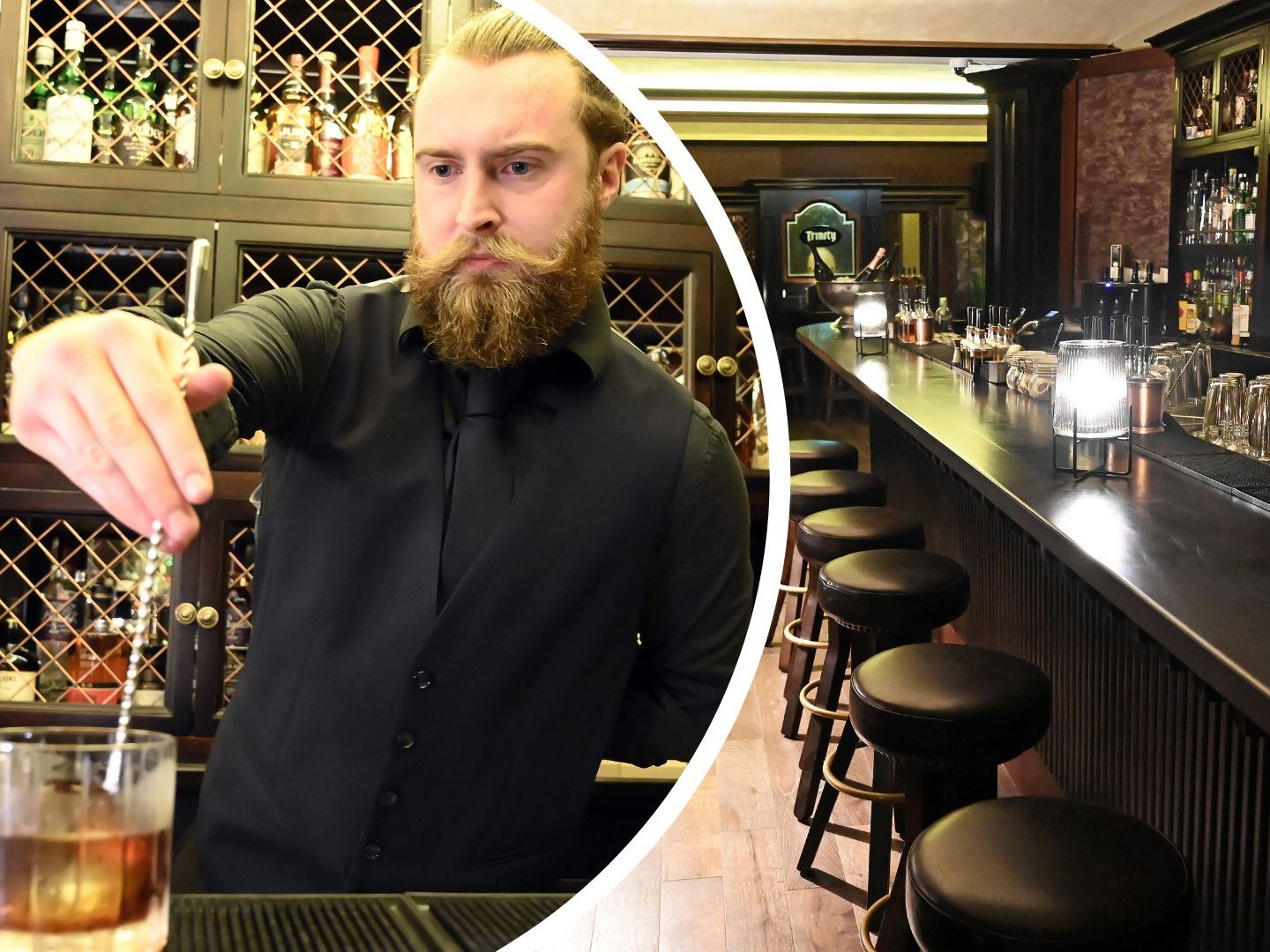 Neuer Hotspot für edle Tropfen: Die "Trinity Irish Bar" in Wien. Neuer Hotspot für edle Tropfen: Die "Trinity Irish Bar" in Wien.