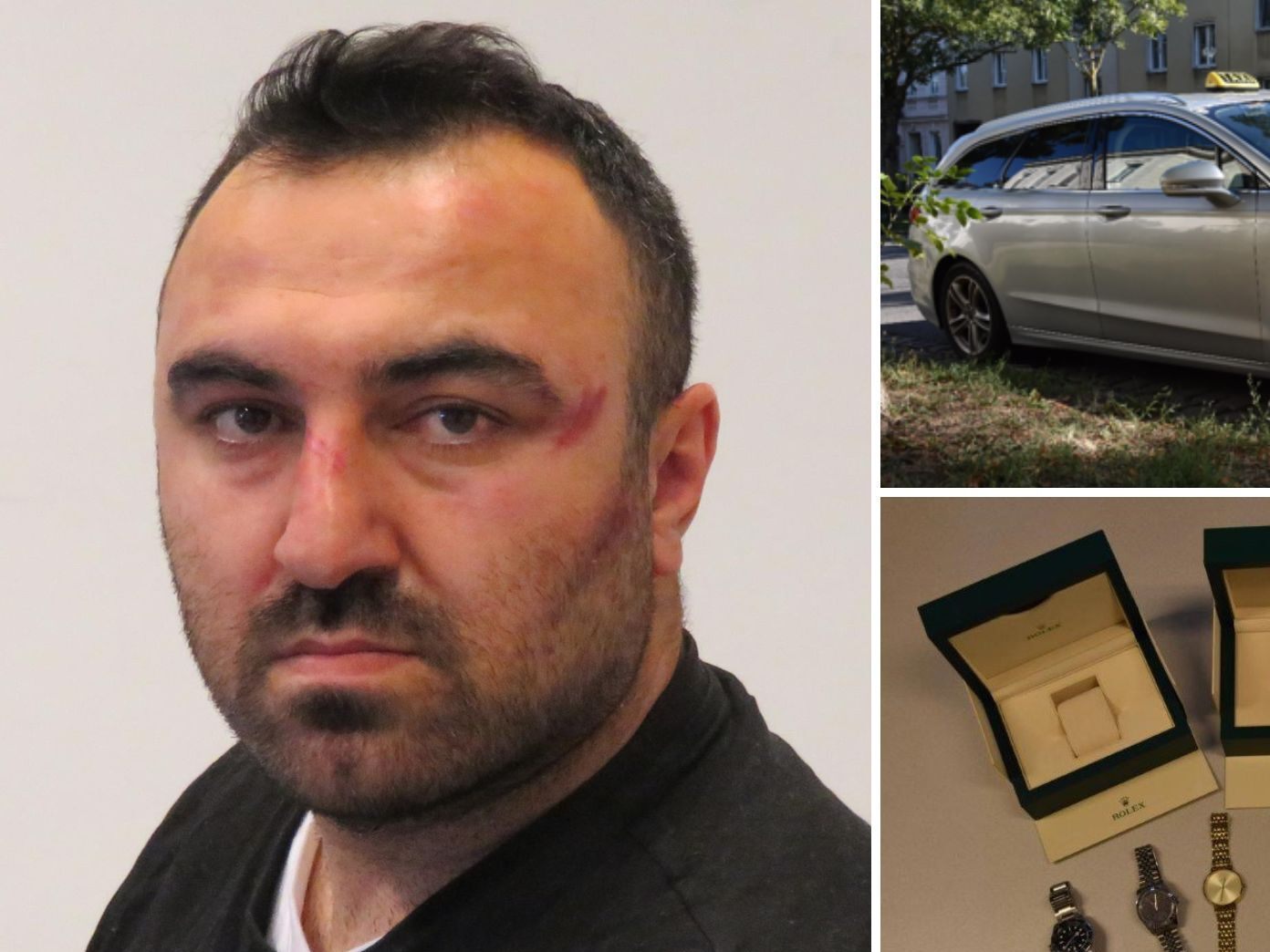 Ein Wiener Taxifahrer stahl seinen Kunden teure Armbanduhren. Ein Wiener Taxifahrer stahl seinen Kunden teure Armbanduhren.