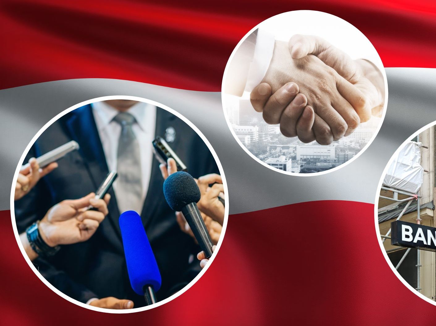 Das Vertrauen der Österreicher in Politiker, Arbeitgeber und Banken ist gesunken.