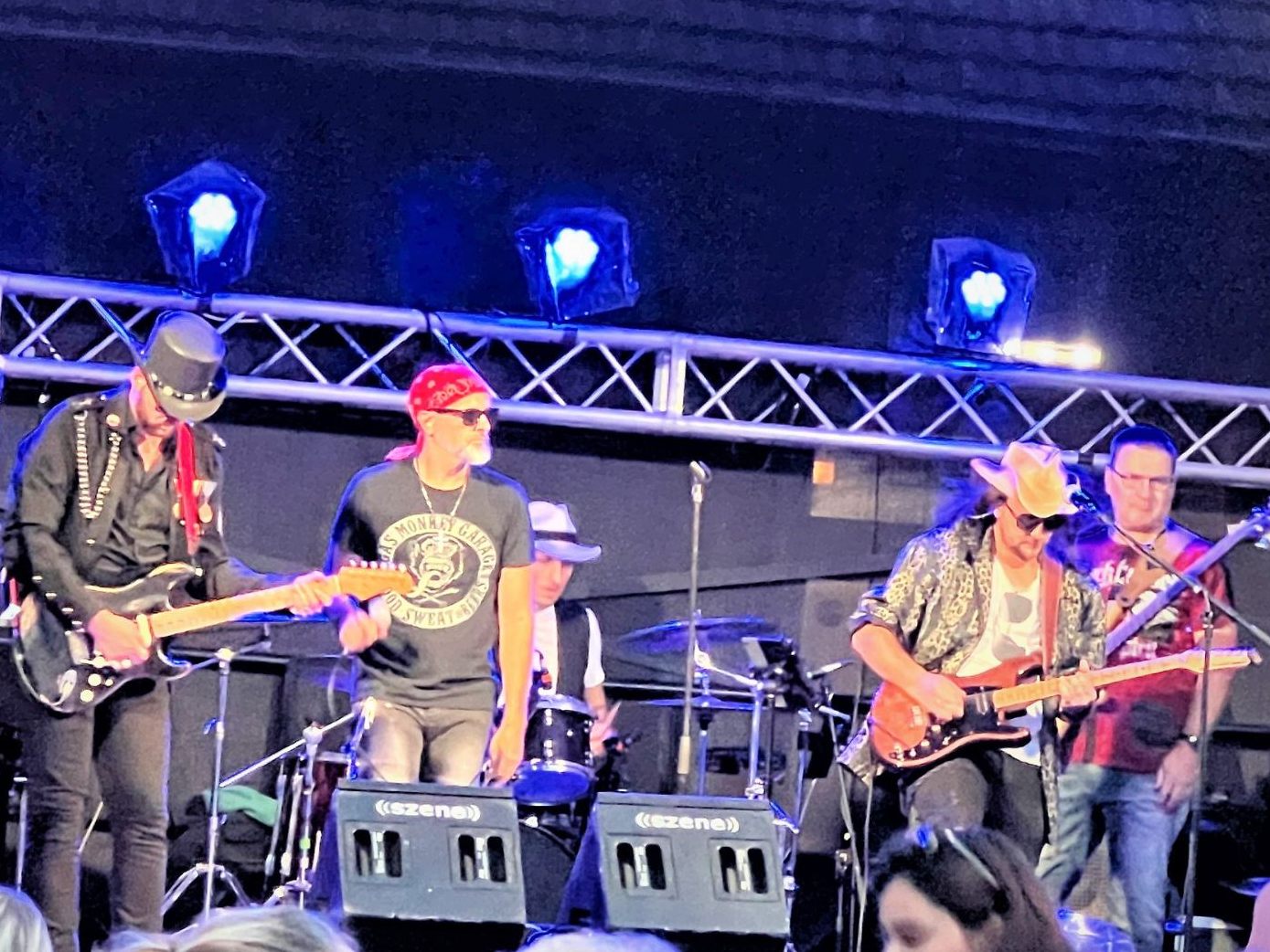 Die Ostpartie spielte ihr erstes Konzert in der Szene Wien. Die Ostpartie spielte ihr erstes Konzert in der Szene Wien.