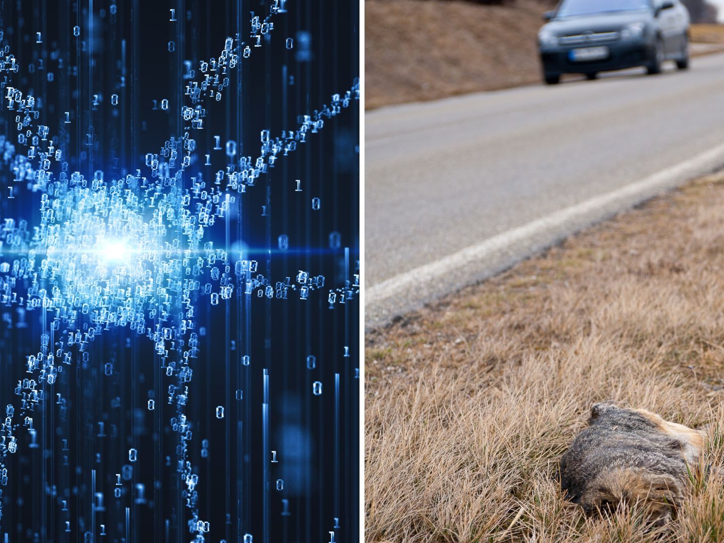 Künstliche Intelligenz soll in Zukunft Wildunfälle verhindern. Künstliche Intelligenz soll in Zukunft Wildunfälle verhindern.