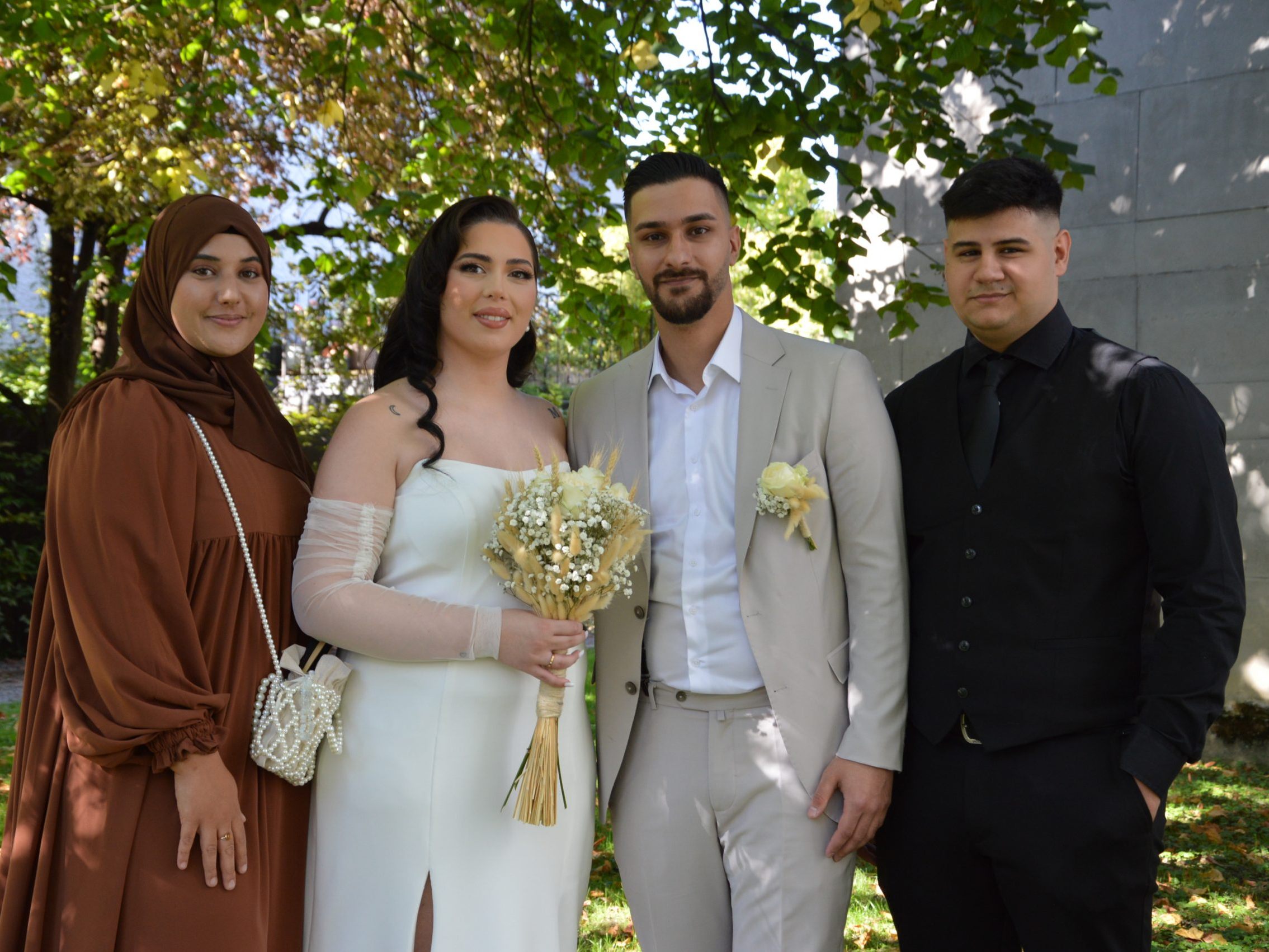 Melisa Cubukci und Mervan Gökcen haben geheiratet.
