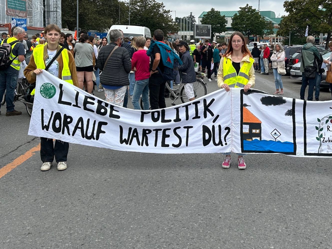 Auftakt zur "Fridays For Future"-Demo am Freitag in Bregenz.