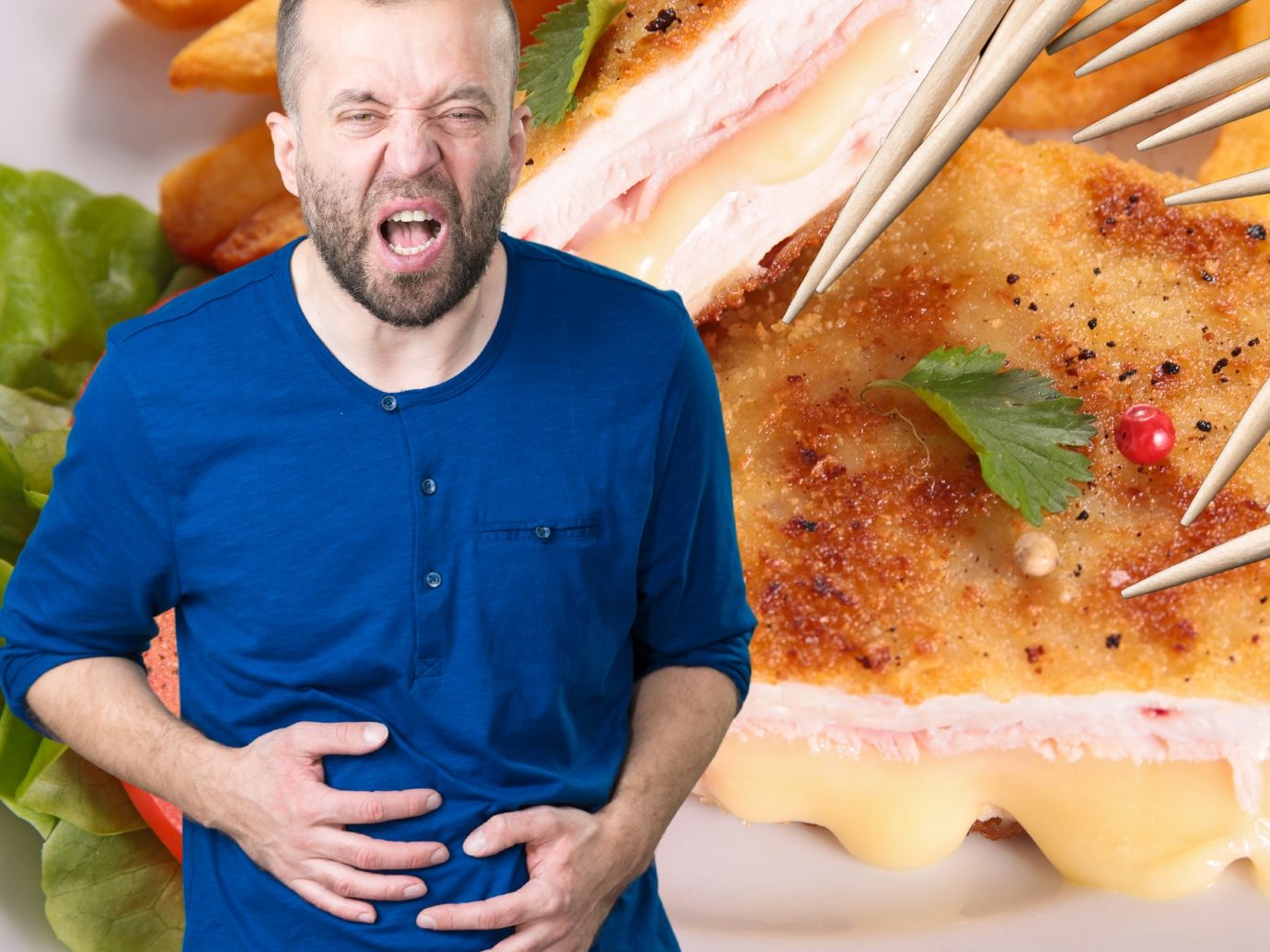 Mann muss notoperiert werden, nachdem er einen Zahnstocher verschluckt hat. (Symbolbild)