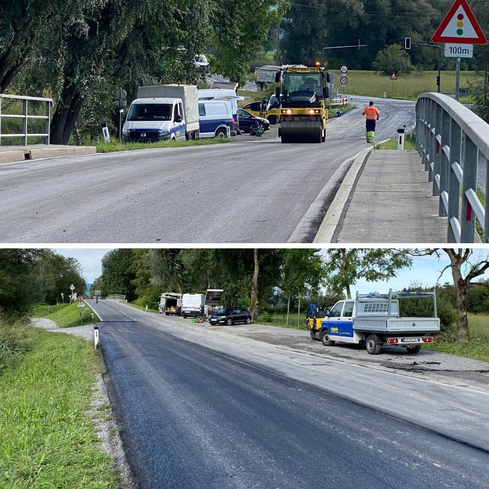Die Senderstraße ist derzeit noch gesperrt.