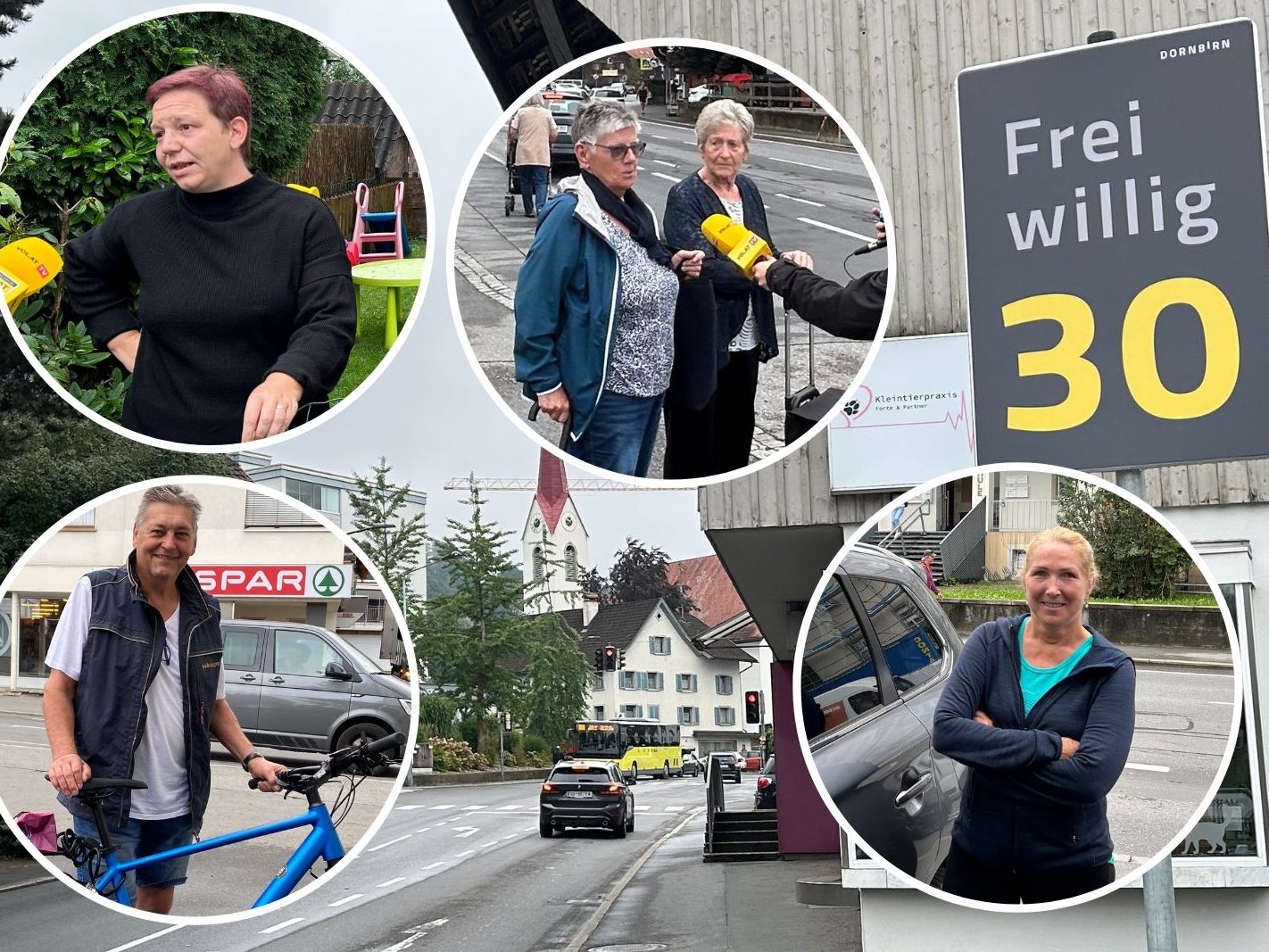 Was sagen Dornbirner zur freiwilligen Temporeduktion?
